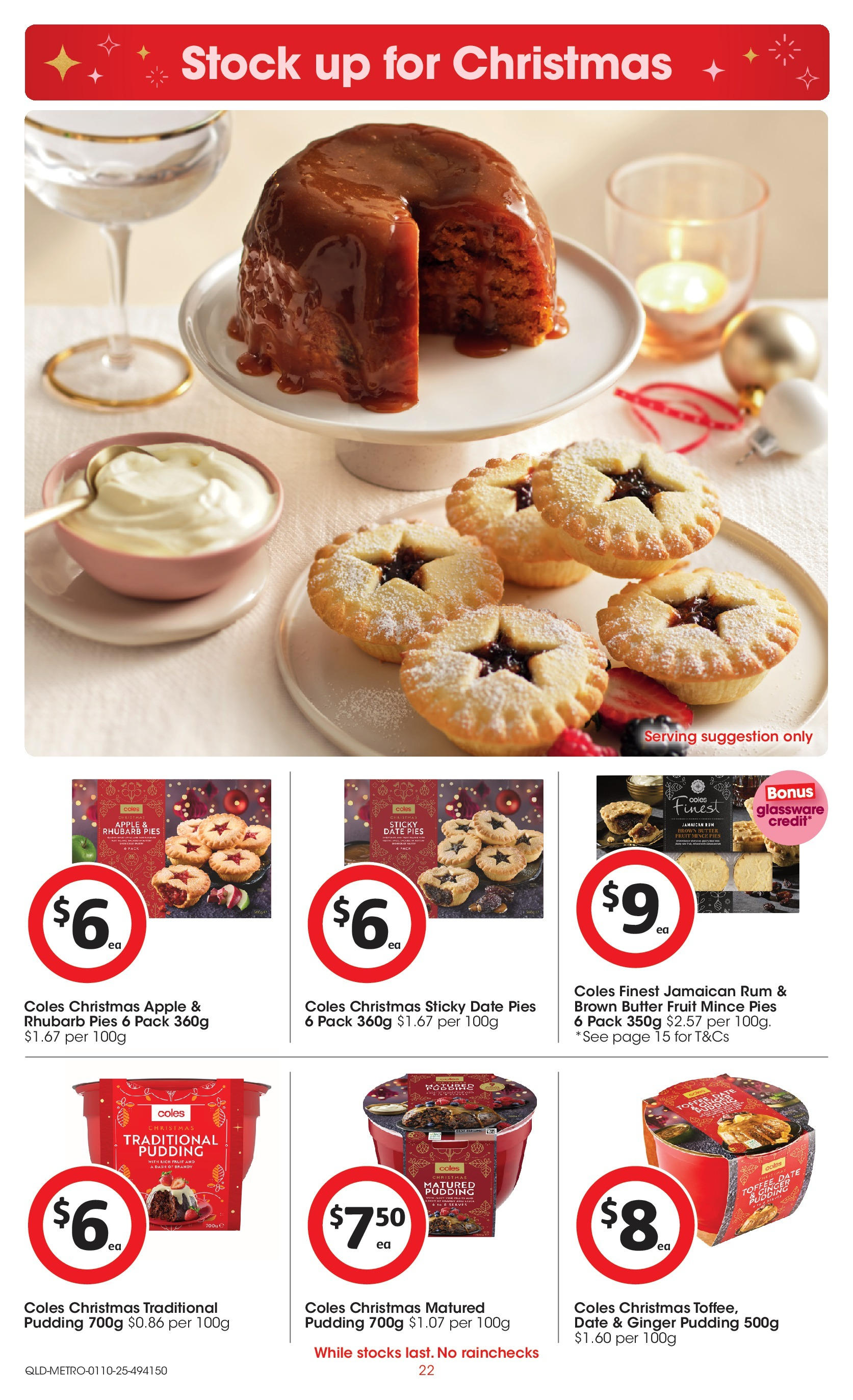 ﻿﻿Coles catalogue valid from 30/09/2025 > Online Australia | Page: 22 | Products: Butter, Ginger, Date, Pies