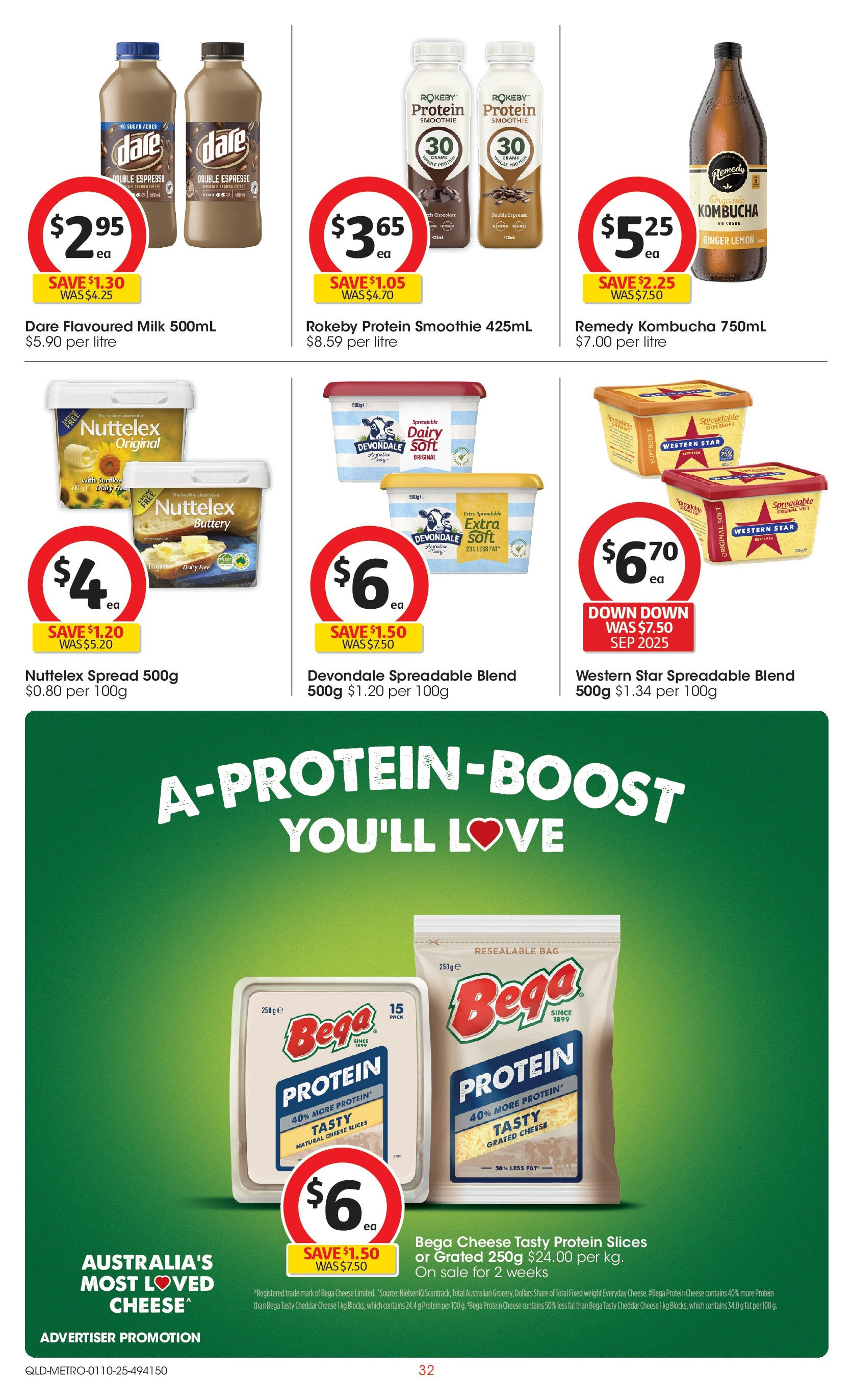 ﻿﻿Coles catalogue valid from 30/09/2025 > Online Australia | Page: 32 | Products: Milk, Dairy, Ginger, Sugar