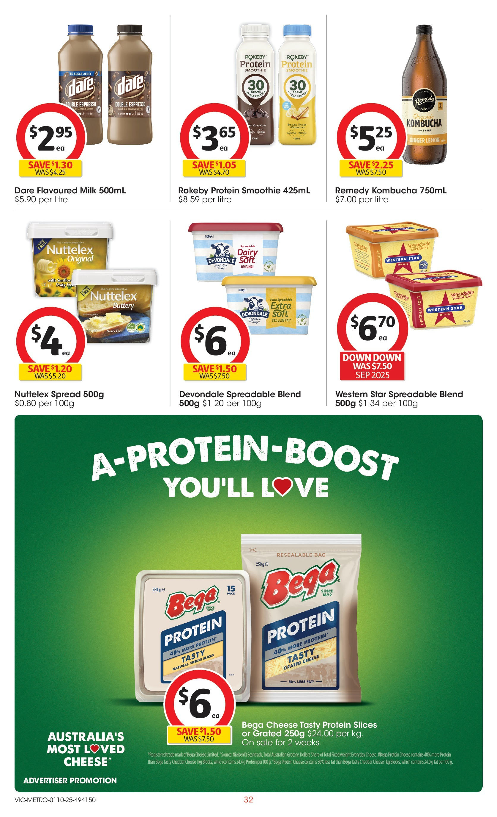 ﻿﻿Coles catalogue valid from 30/09/2025 > Online Australia | Page: 32 | Products: Milk, Dairy, Coffee, Bag