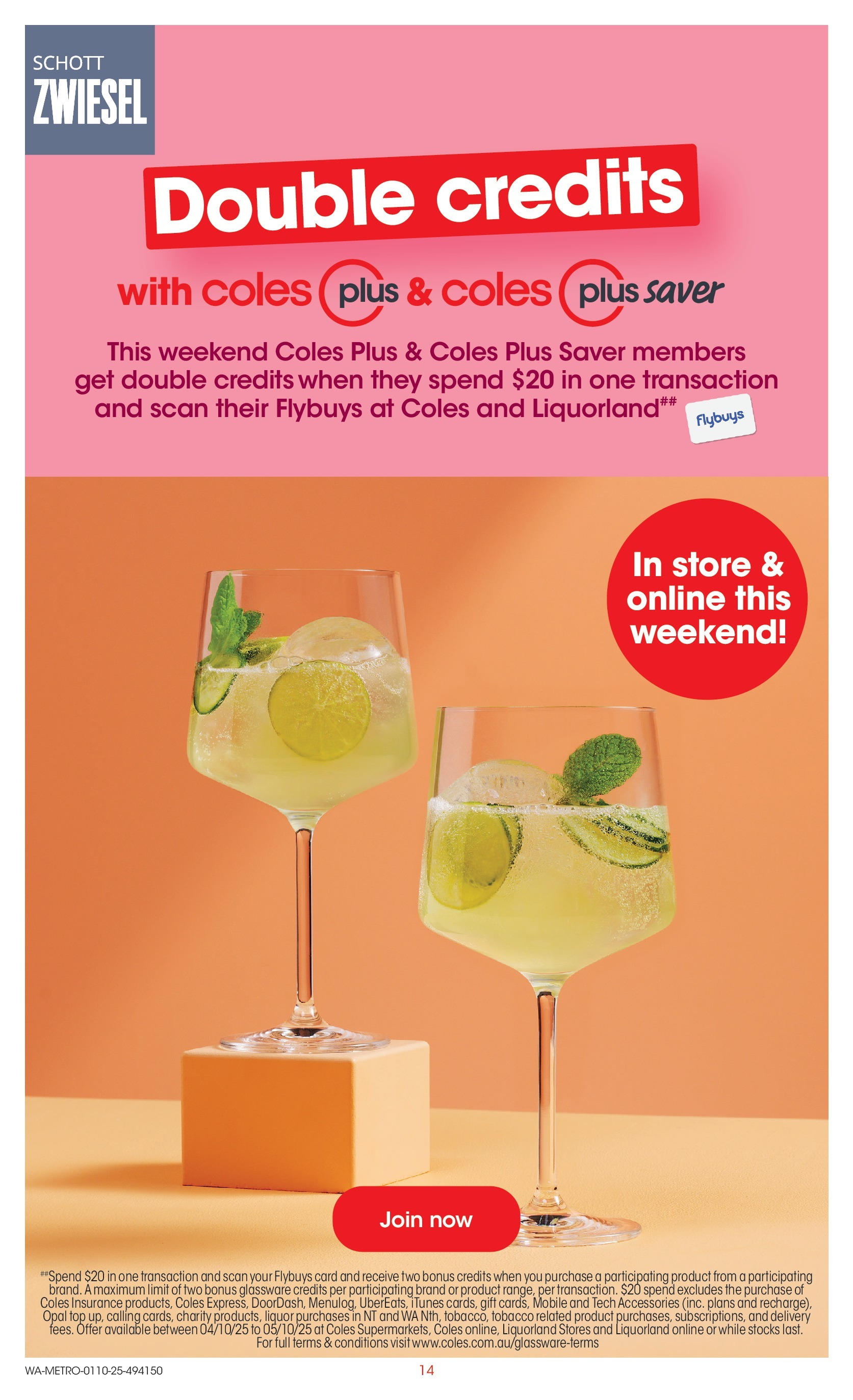 ﻿﻿Coles catalogue valid from 30/09/2025 > Online Australia | Page: 14