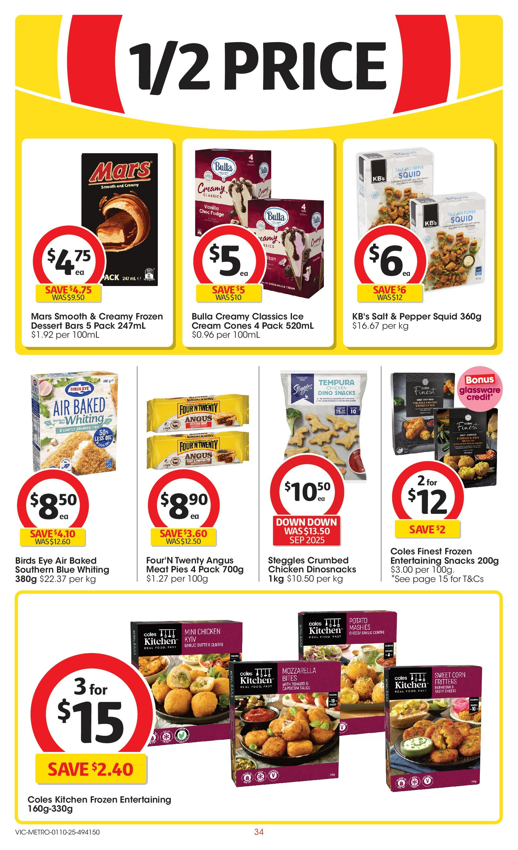 ﻿﻿Coles catalogue valid from 30/09/2025 > Online Australia | Page: 34 | Products: Oil, Cream, Salt, Pepper