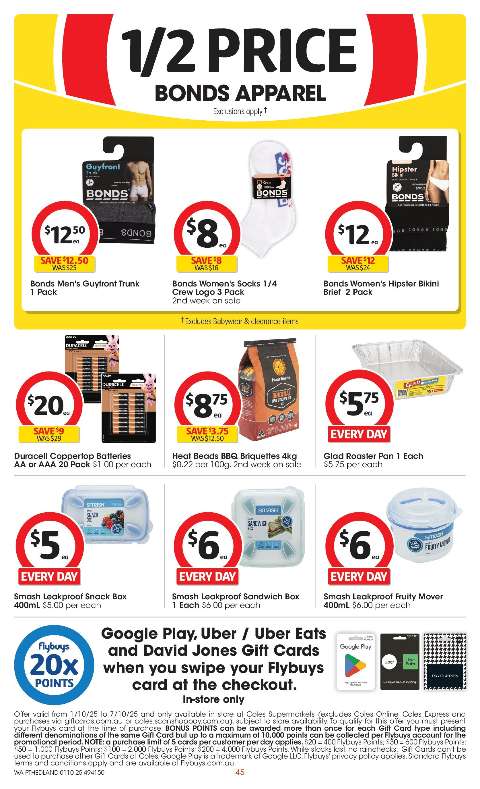 ﻿﻿Coles catalogue valid from 30/09/2025 > Online Australia | Page: 45