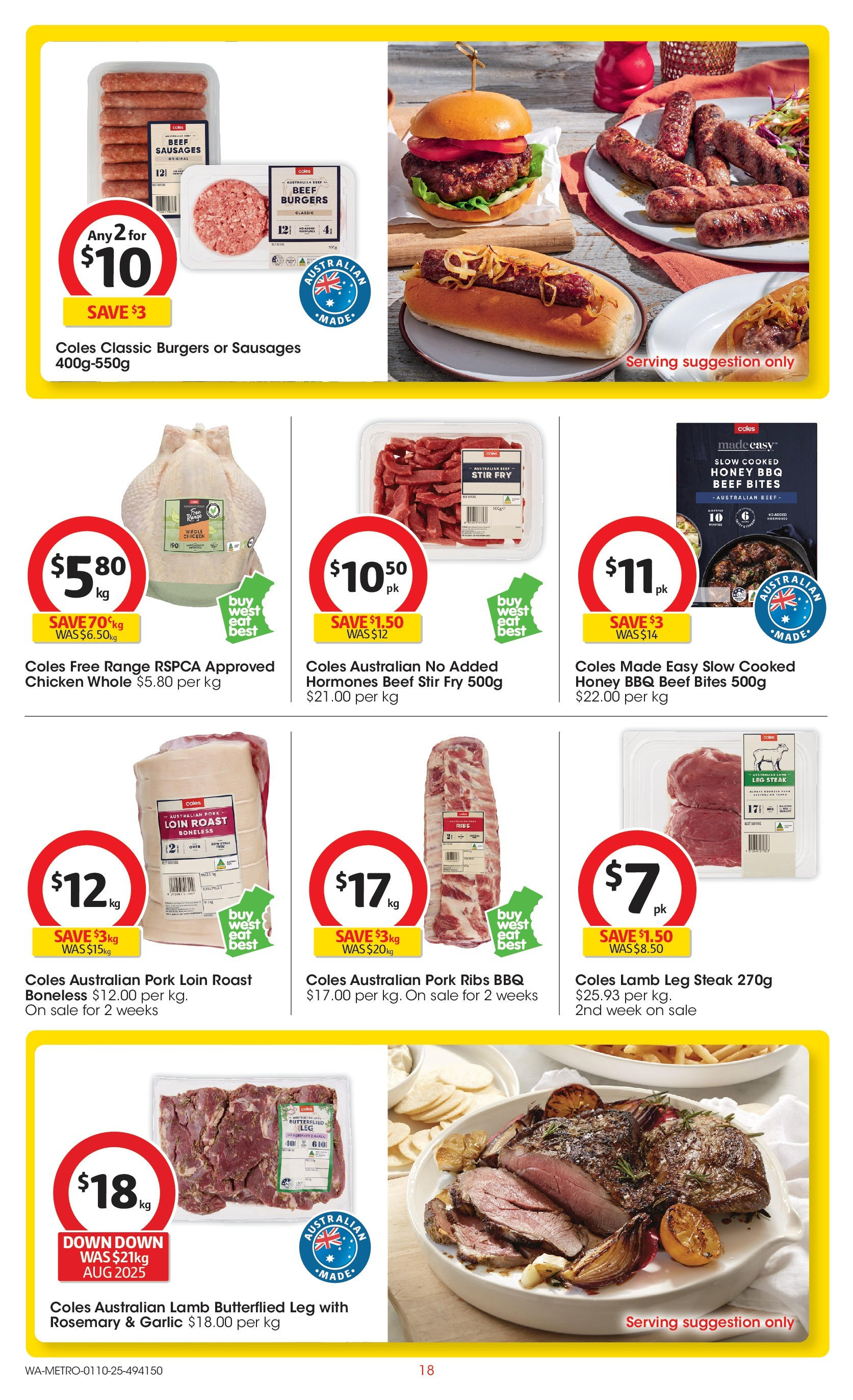 ﻿﻿Coles catalogue valid from 30/09/2025 > Online Australia | Page: 18