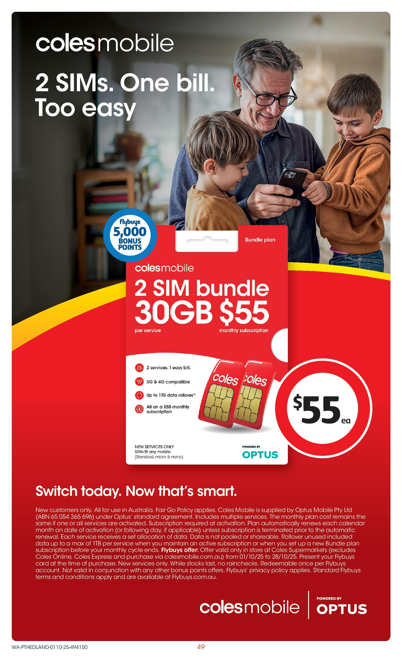 ﻿﻿Coles catalogue valid from 30/09/2025 > Online Australia | Page: 49