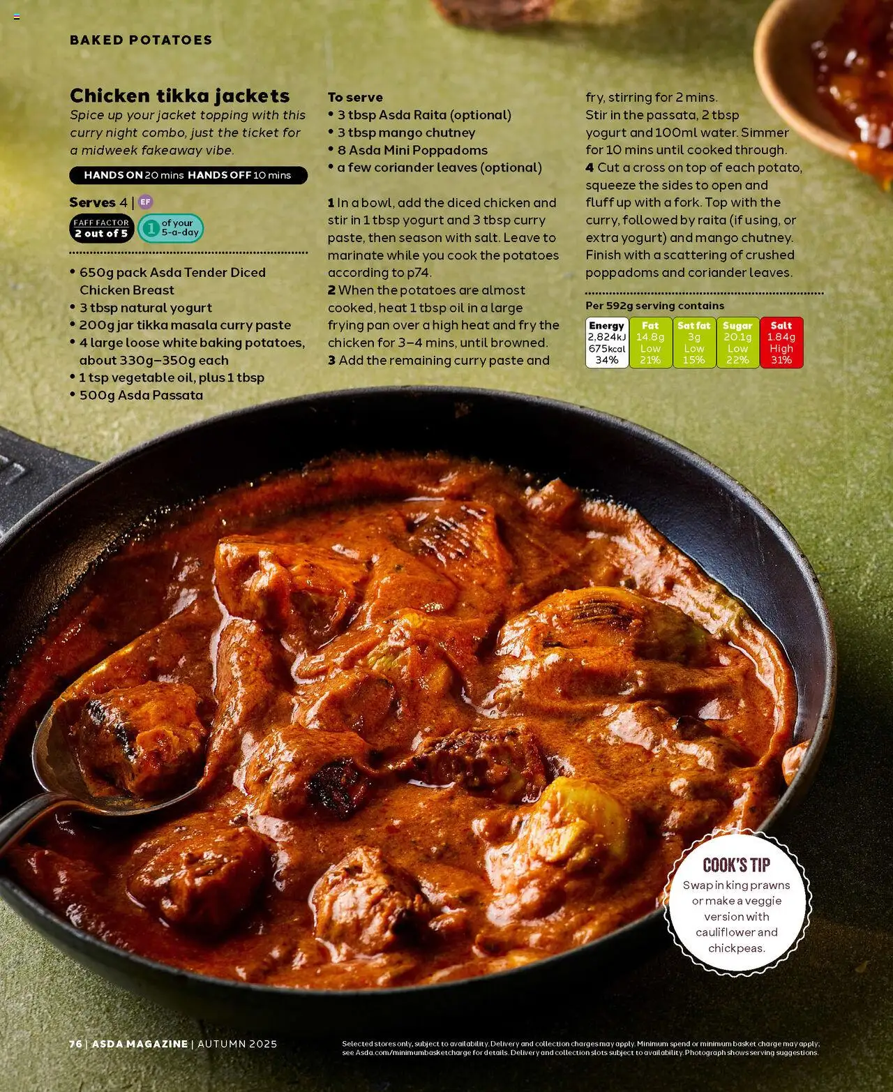  | Page: 76 | Products: Chicken breast, Oil, Potatoes, Sertésköröm