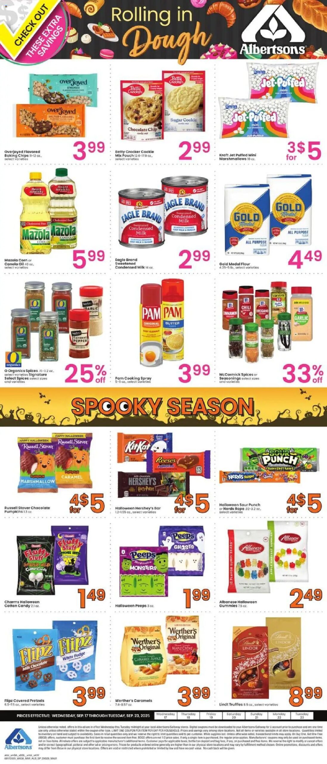 Albertsons Specialty Publication from 09/17/2025 >> Flyer