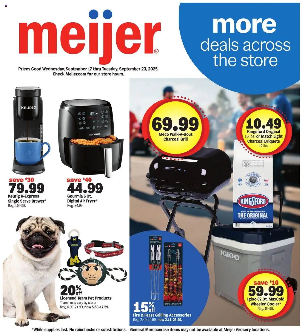 MEIJER AD from 09/17/2025 >> Pullout GM - MI > PREVIEW