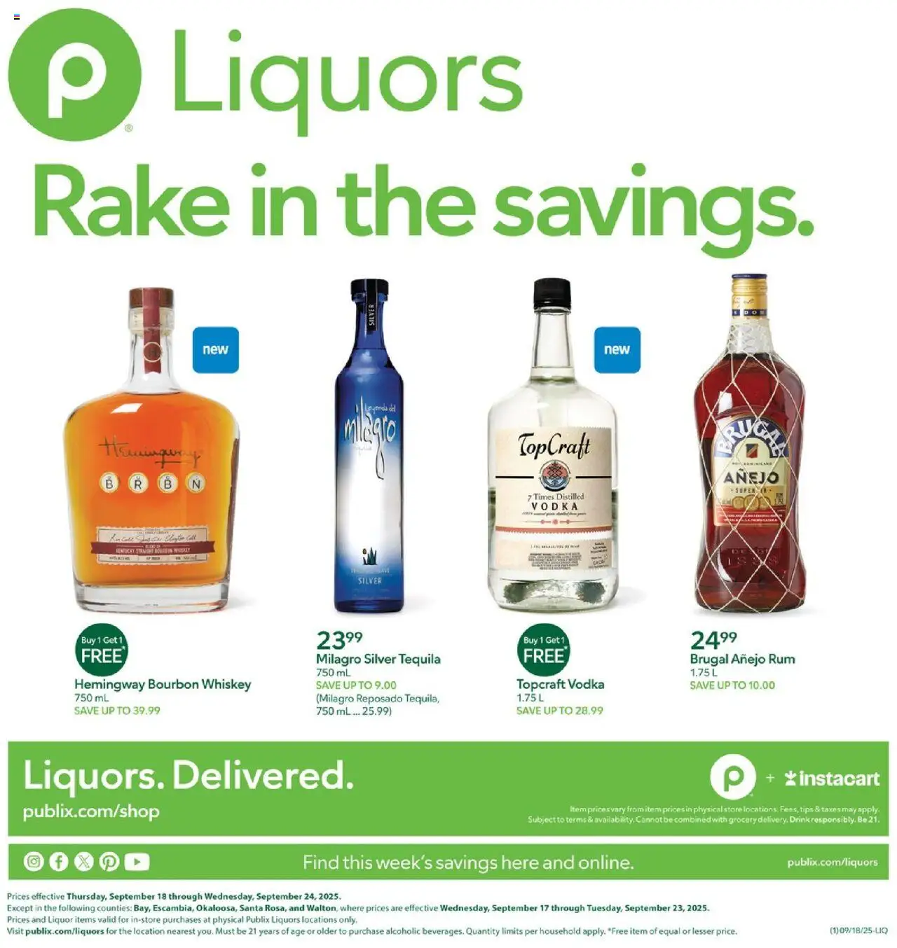 PUBLIX Weekly ad from 09/18/2025 >> Ad this week, Flyer