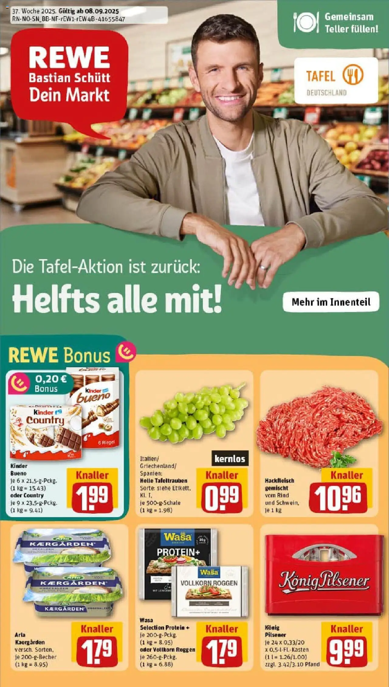 REWE Prospekt ab 07.09.2025 nächste Woche - Prospekt Laatzen