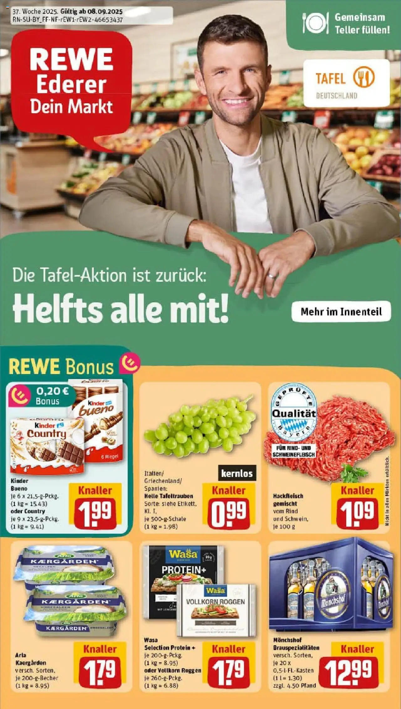 REWE Prospekt ab 07.09.2025 nächste Woche - Prospekt Roding	