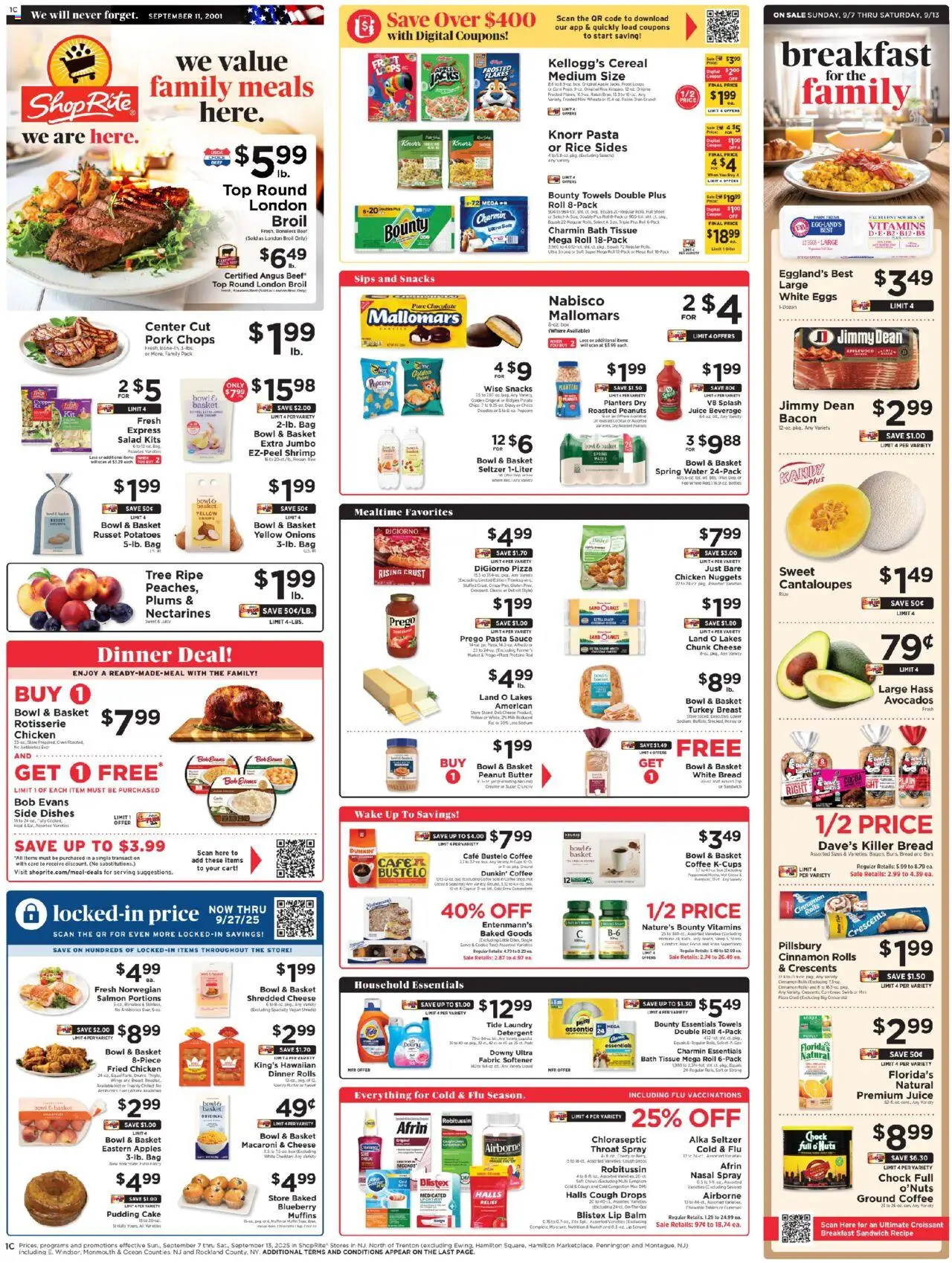ShopRite Circular from 09/07/2025 >> Weekly Ad, flyer - Page number 2