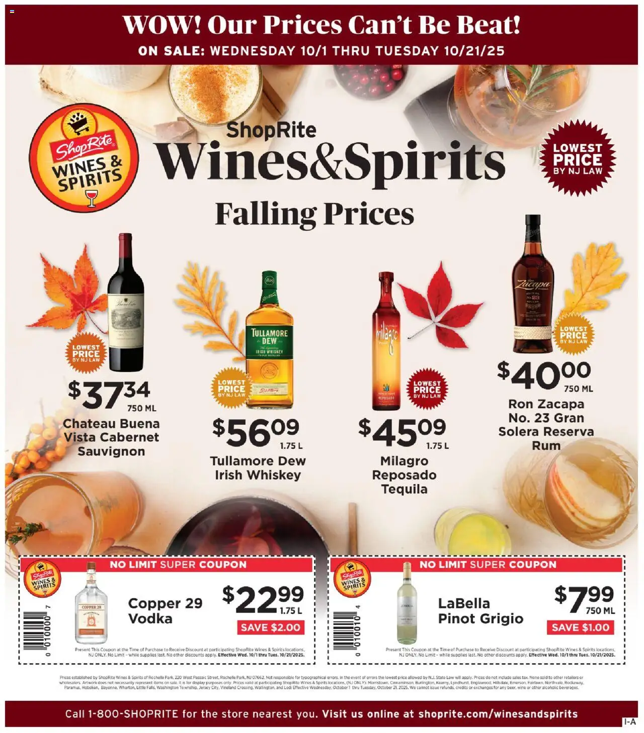 ShopRite Wine & Spirits - valid from 01.10.2025 | Page: 1