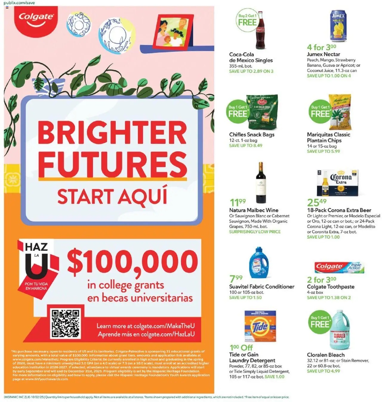 Publix Hispanic Ad - valid from 02.10.2025 | Page: 2