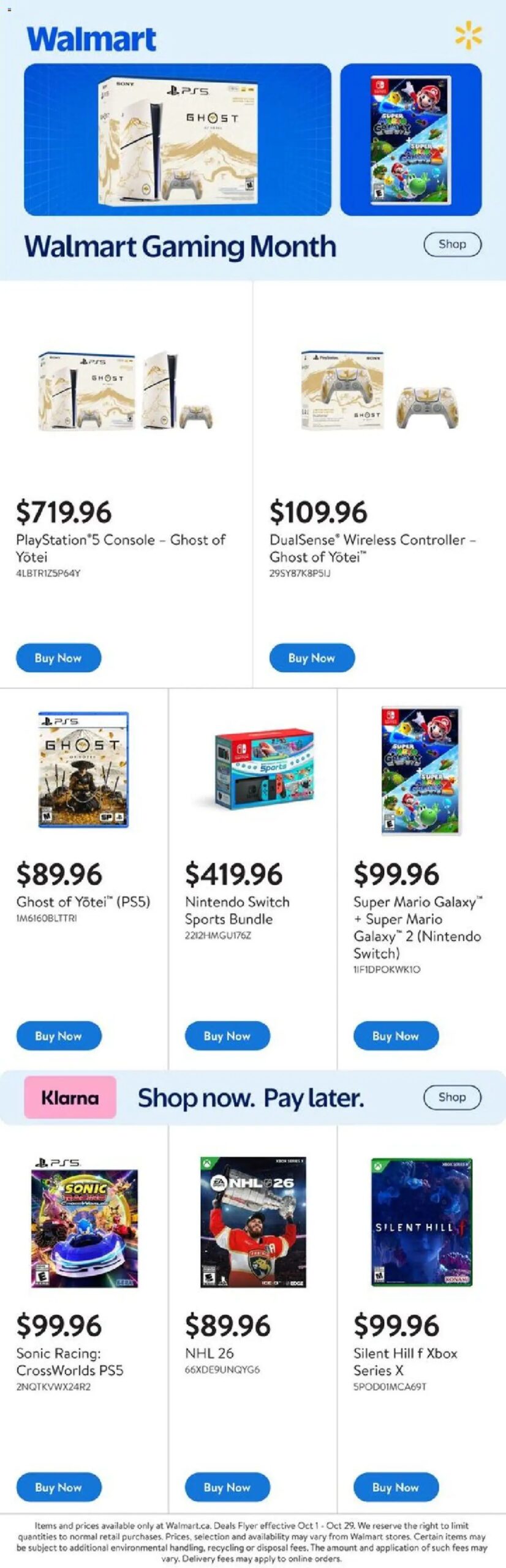 Walmart - Extended Aisle from Oct 2, 2025 > weekly specials & deals 6 Walmart – Extended Aisle from Oct 2, 2025 > weekly specials & deals