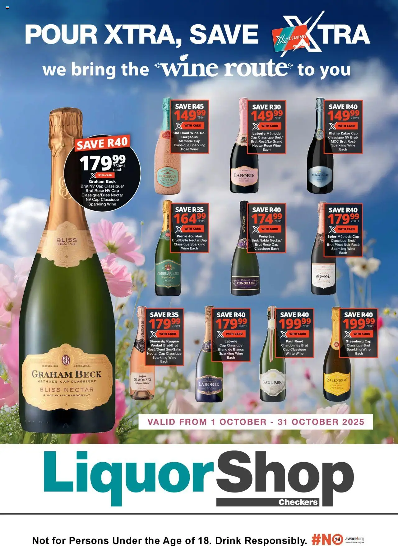 Checkers LiquorShop October Wine Promotion (01/10/2025 – 31/10/2025) → Online Catalogue