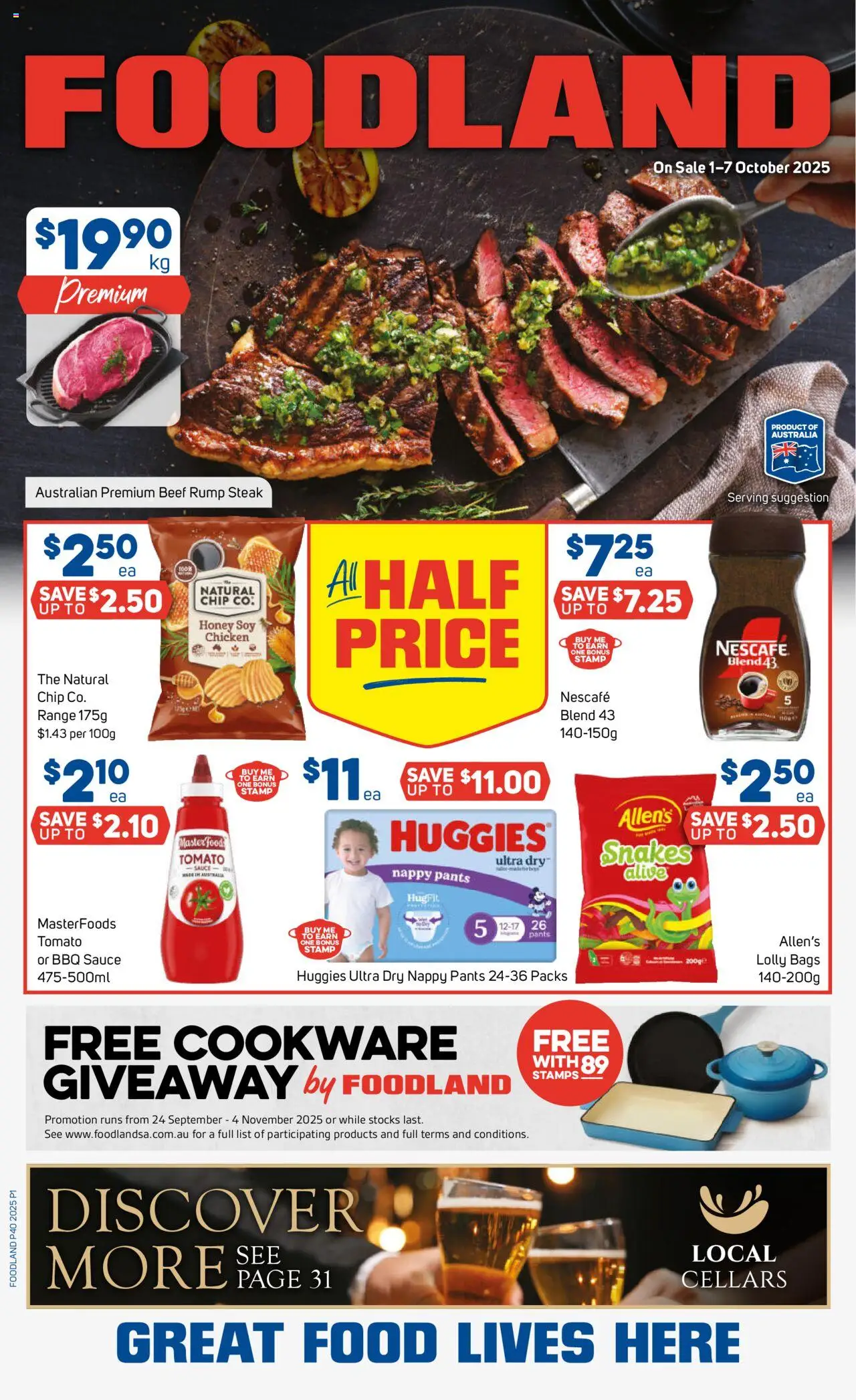Foodland catalogue - valid from 01.10.2025 | Page: 1