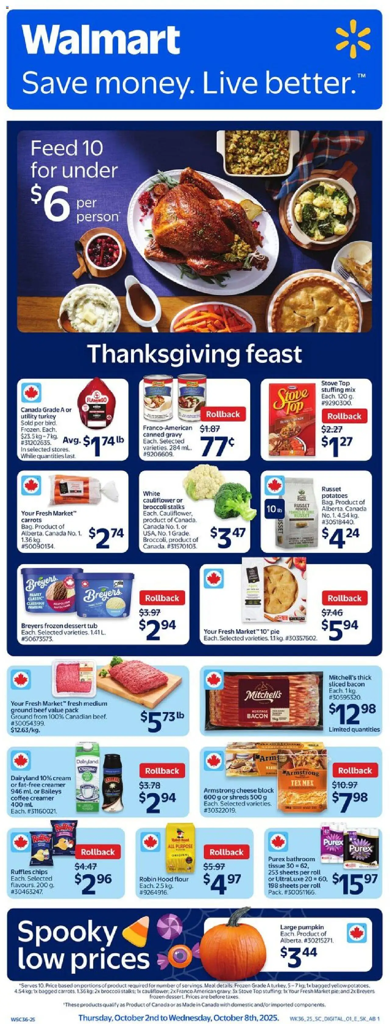 Walmart flyer valid from 02.10.2025 | Page: 1