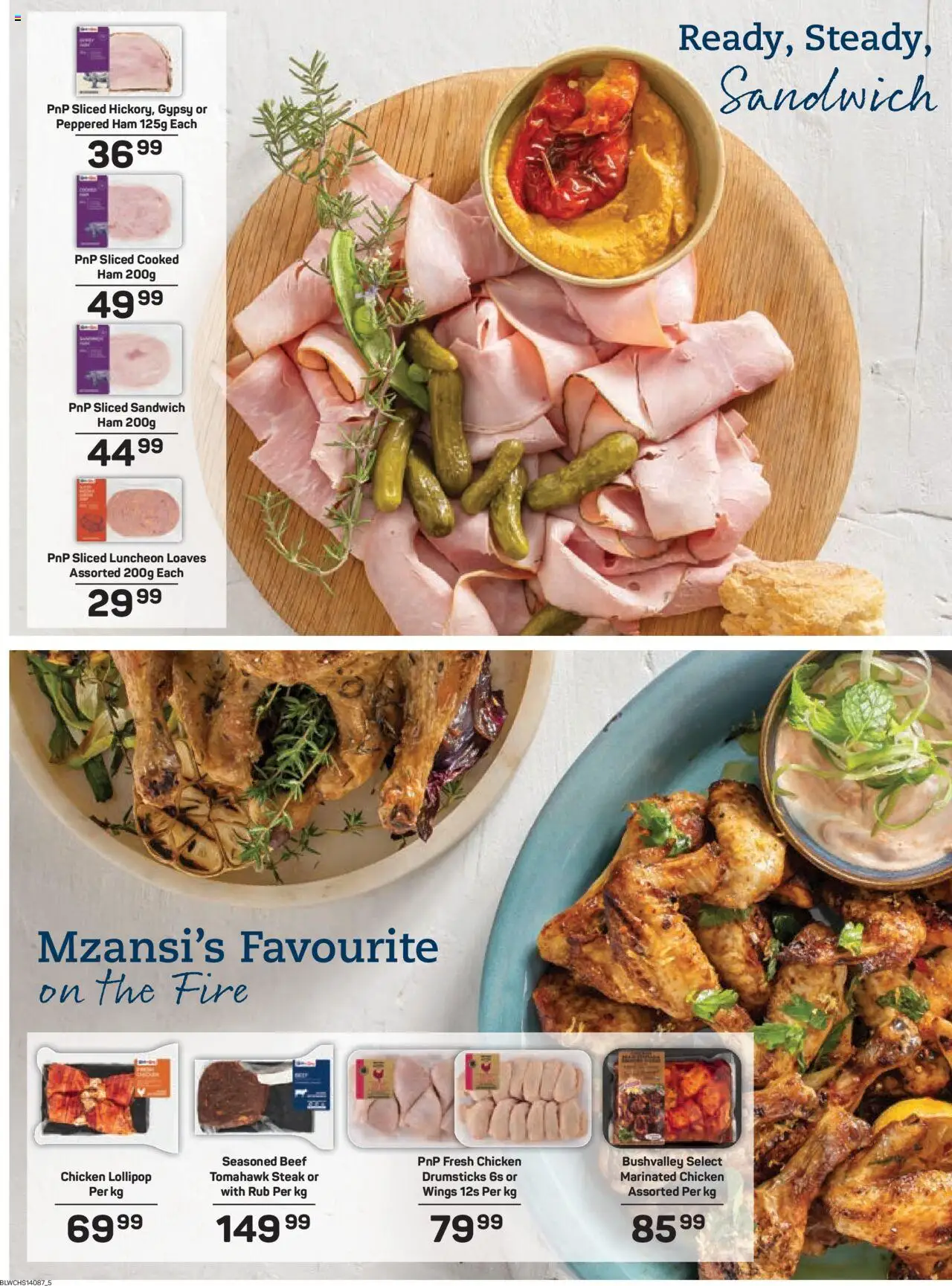 New Pick n Pay catalogue – valid from 29.09.2025 | Page: 5 | Products: Steak, Ham, Chicken, Beef