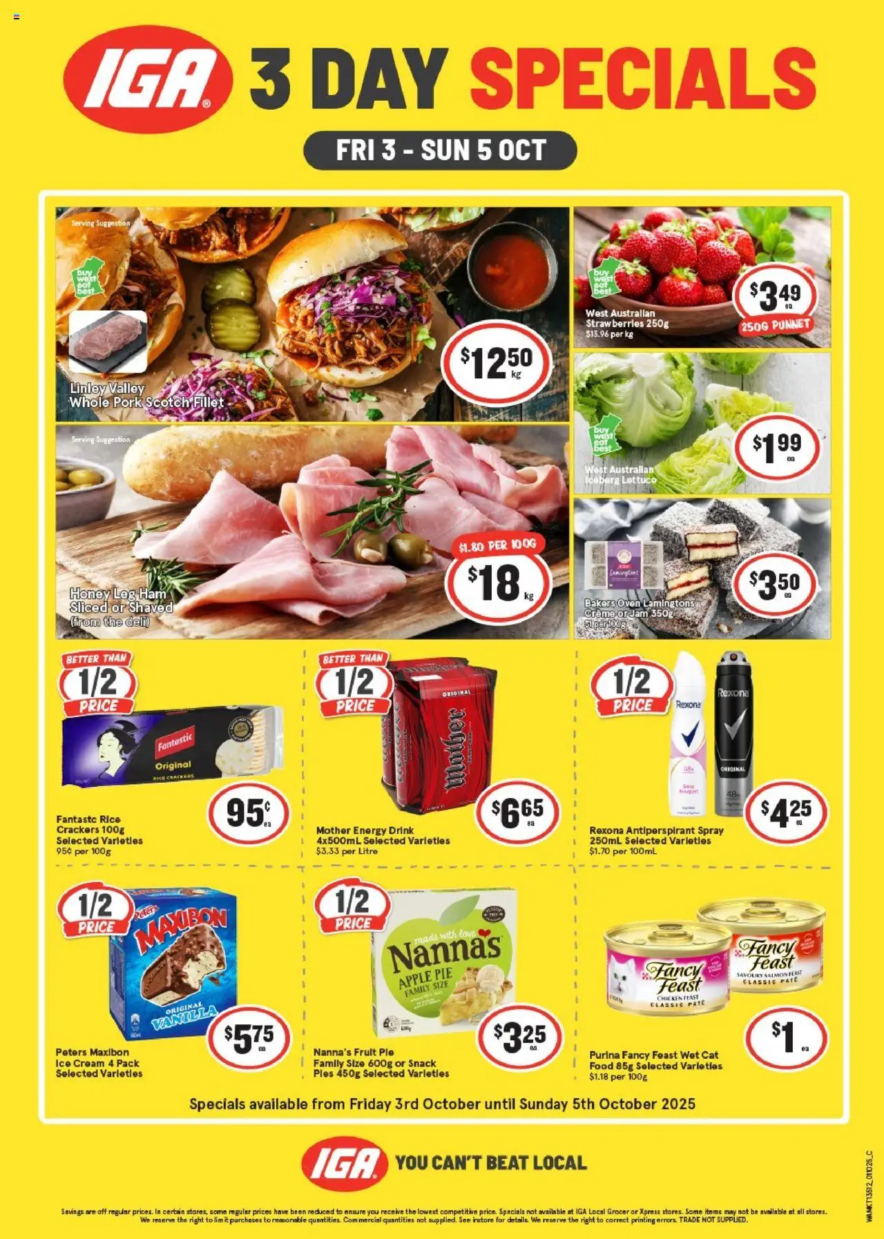 IGA catalogue - valid from 03.10.2025 | Page: 1
