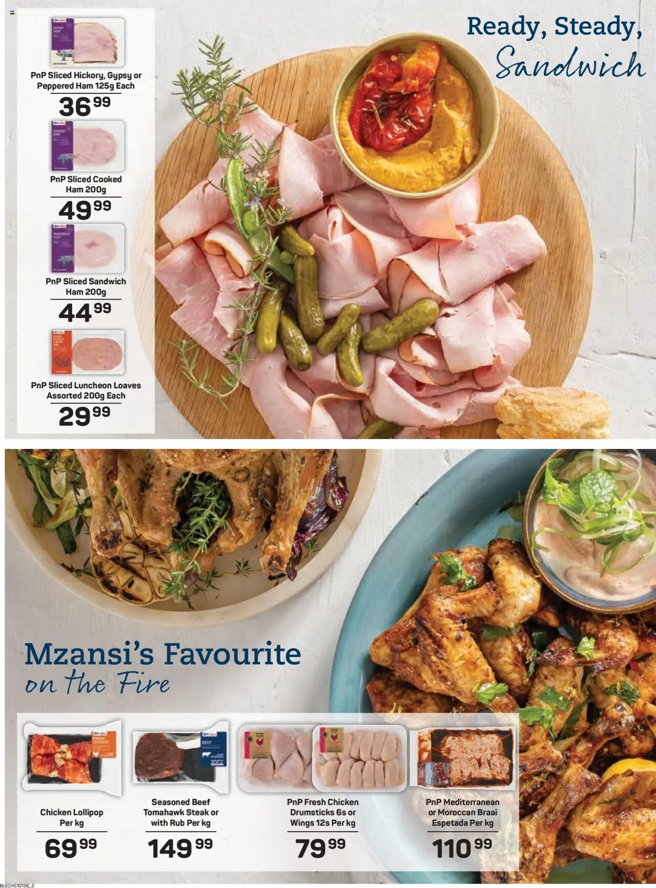 New Pick n Pay catalogue – valid from 29.09.2025 | Page: 5 | Products: Steak, Ham, Chicken, Beef