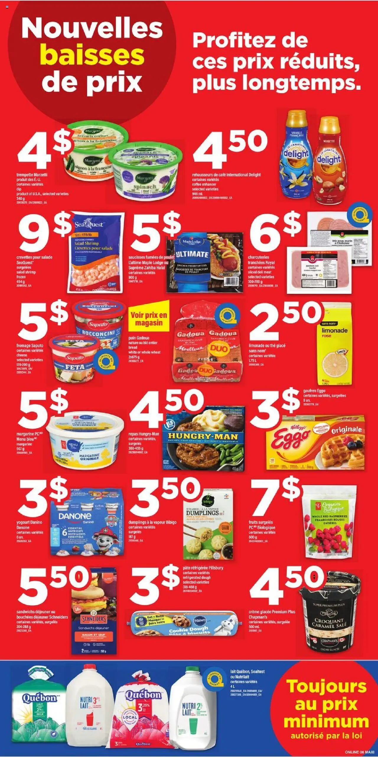 Maxi flyer valid from 02.10.2025 | Page: 11 | Products: Salad, Cheese, Bread, Chicken