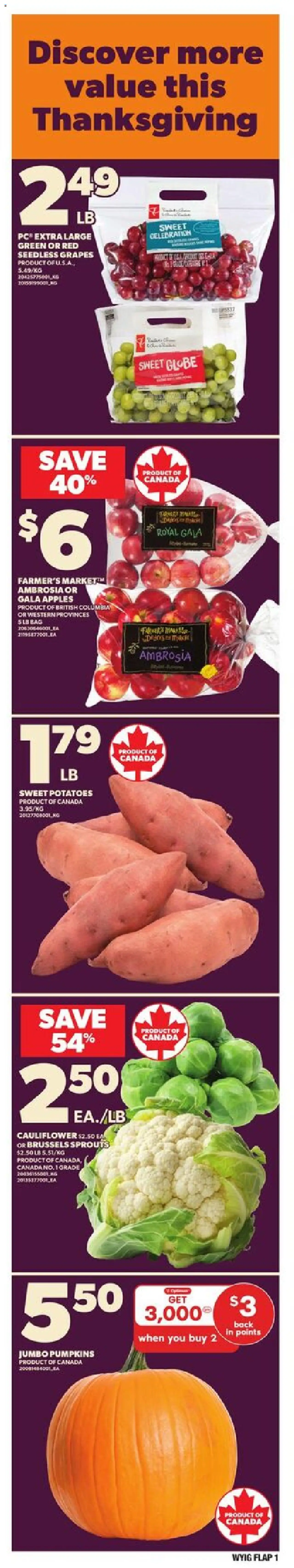 Loblaws flyer valid from 02.10.2025 | Page: 1