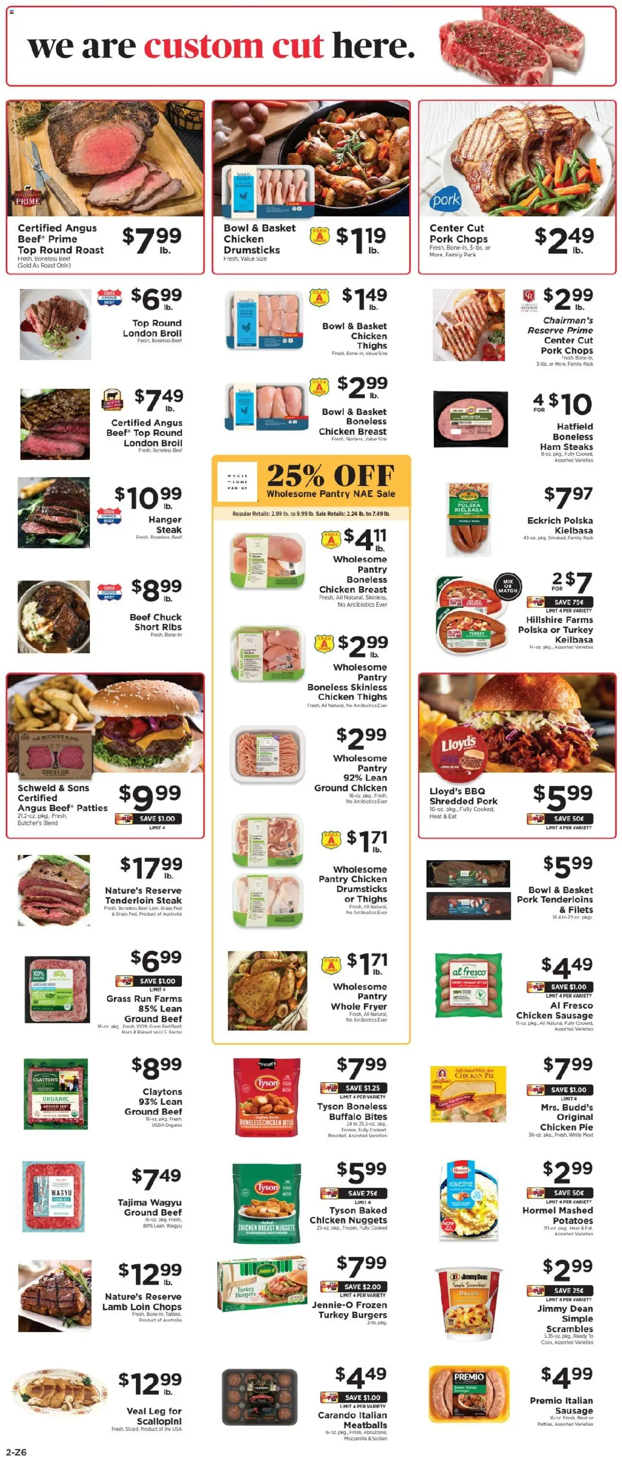 ShopRite Weekly Ad - valid from 02.10.2025 | Page: 3 | Products: Ham, Beef, Potatoes, Beet