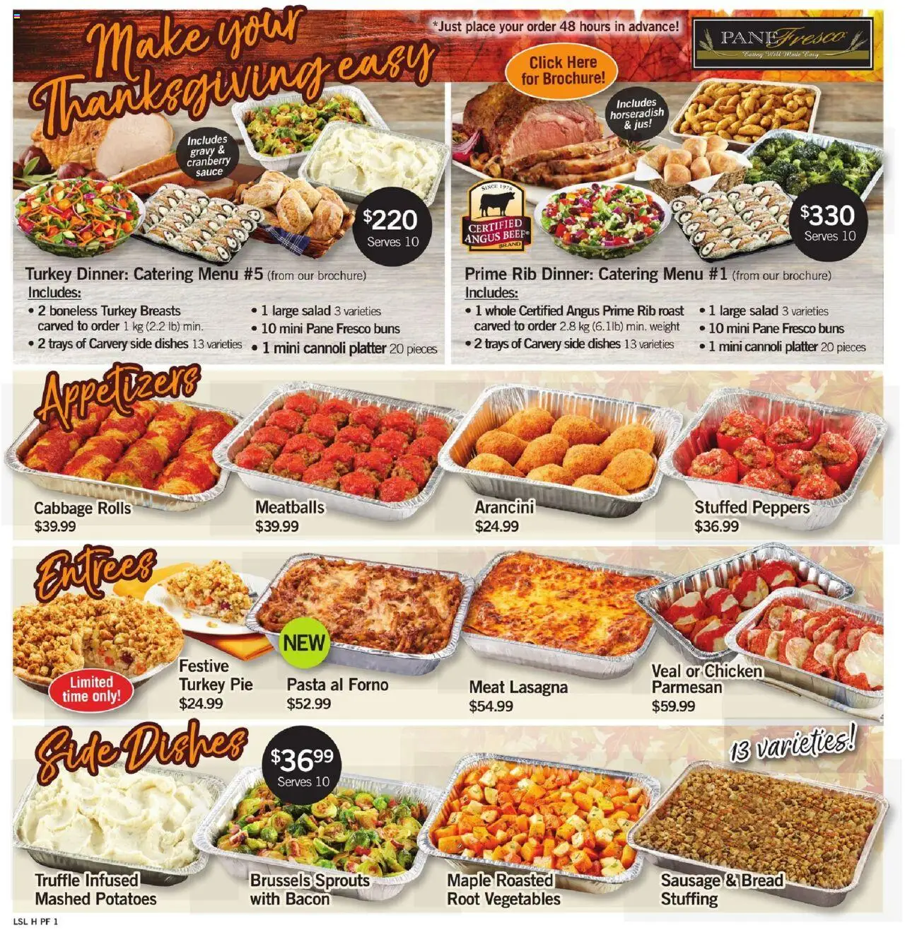 Loblaws flyer valid from 02.10.2025 | Page: 8 | Products: Pasta, Salad, Potatoes, Bread