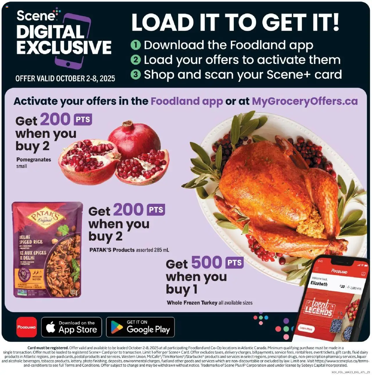 Foodland flyer valid from 02.10.2025 | Page: 14 | Products: Turkey