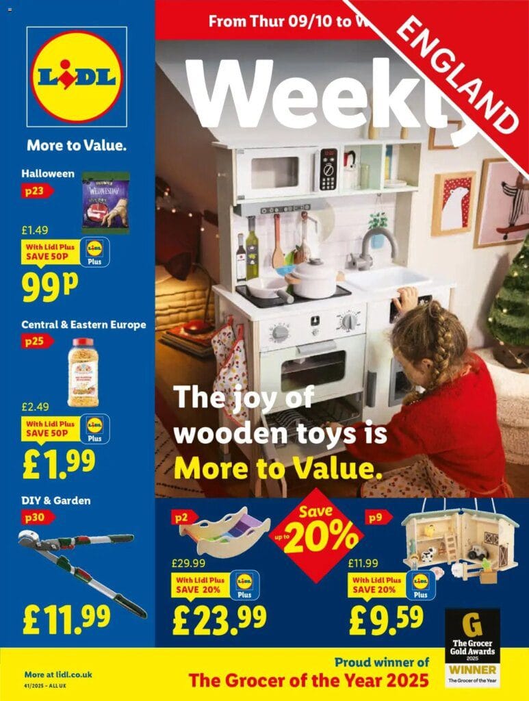Lidl – Lidl Weekly (09/10/2025 – 15/10/2025) – Offers Online