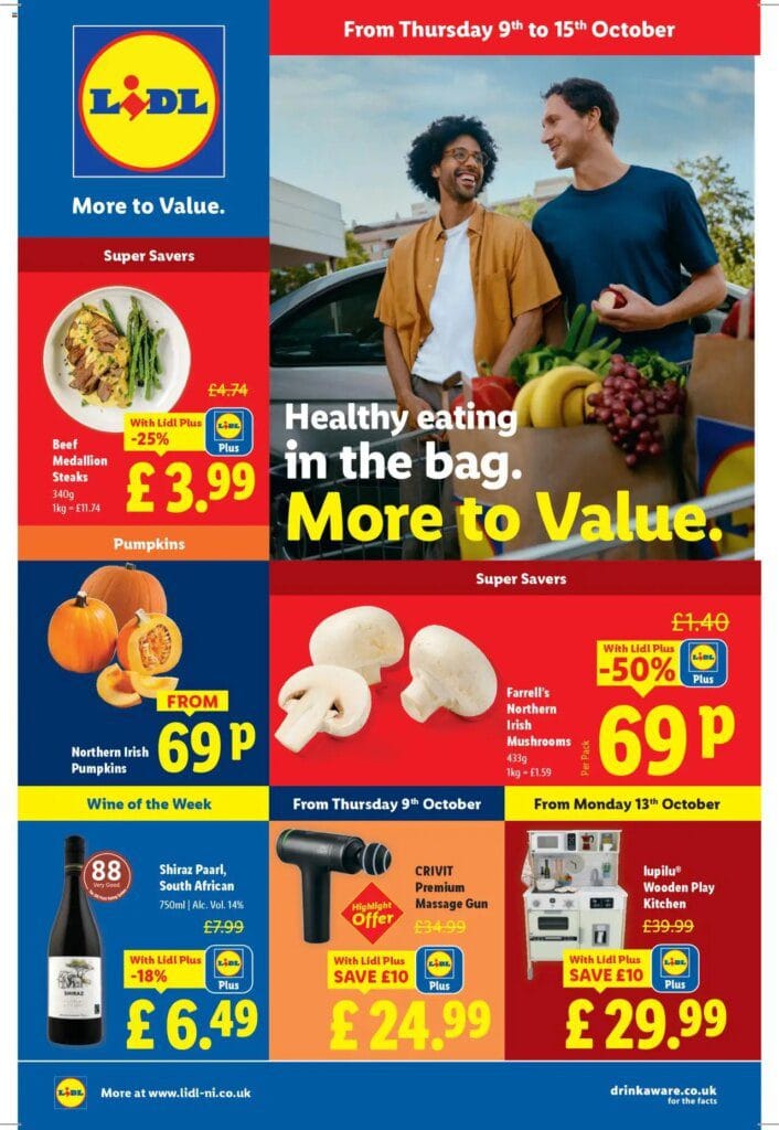 Lidl – Healthy eating (09/10/2025 – 15/10/2025) – Offers Online