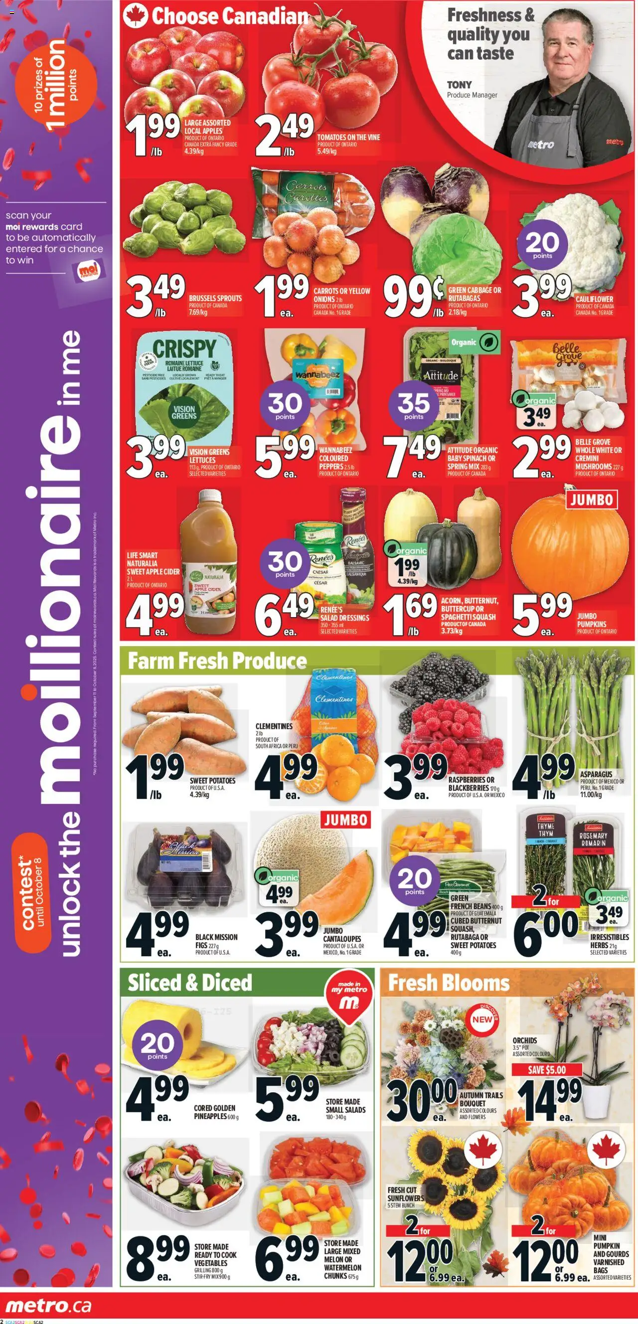 Metro flyer valid from 02.10.2025 | Page: 7 | Products: Salad, Potatoes, Apples, Tomatoes