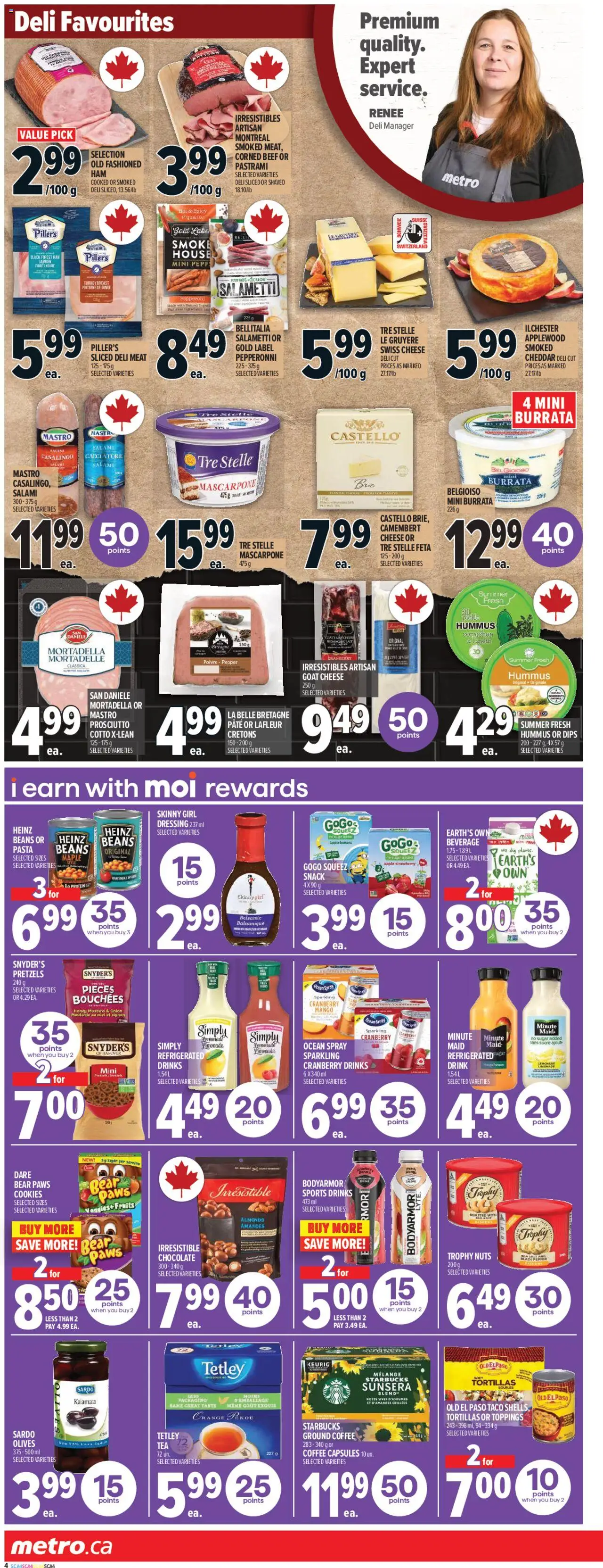 Metro flyer valid from 02.10.2025 | Page: 11 | Products: Beef, Turkey, Coffee, Ham