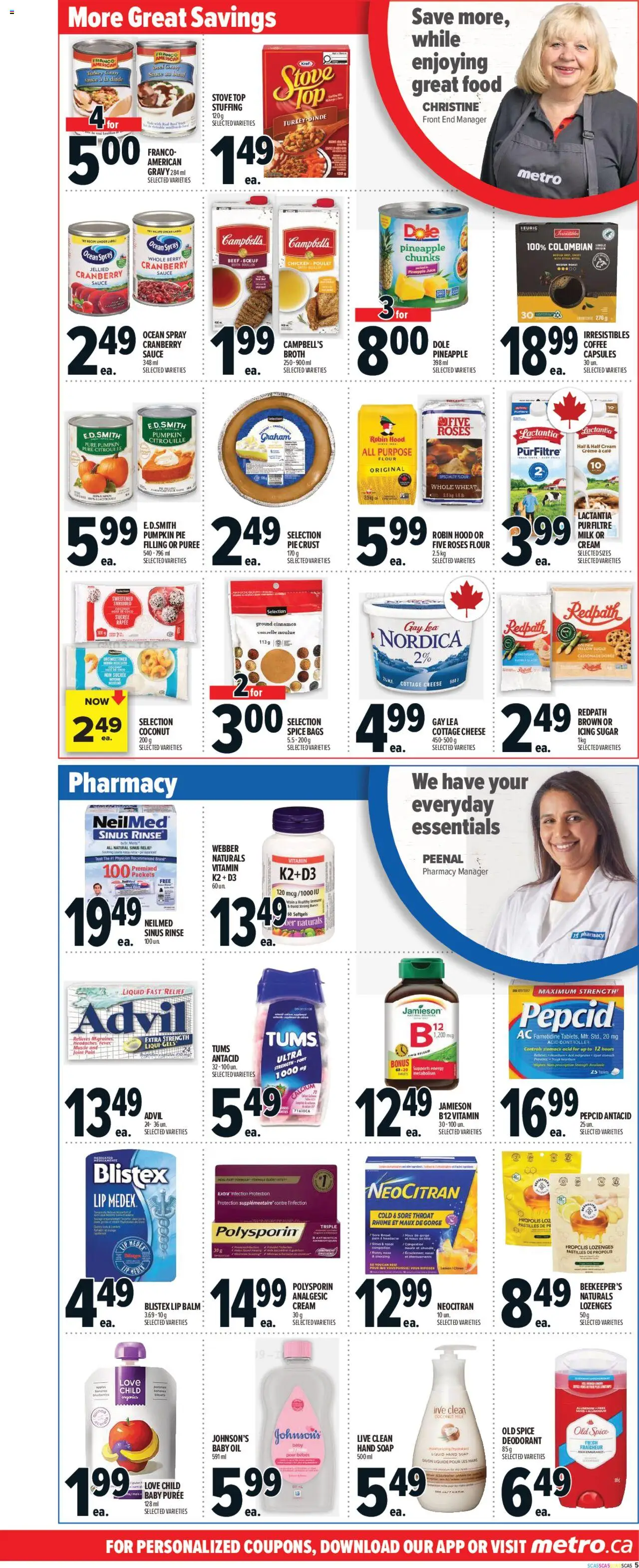 Metro flyer valid from 02.10.2025 | Page: 13 | Products: Deodorant, Milk, Coffee, Juice