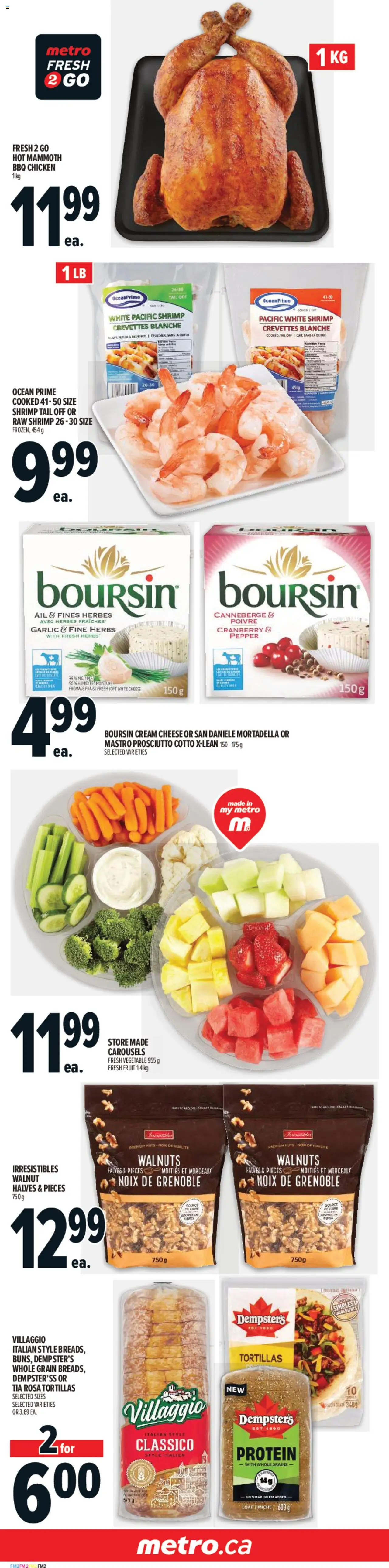 Metro flyer valid from 02.10.2025 | Page: 3 | Products: Nuts, Milk, Cheese, Chicken