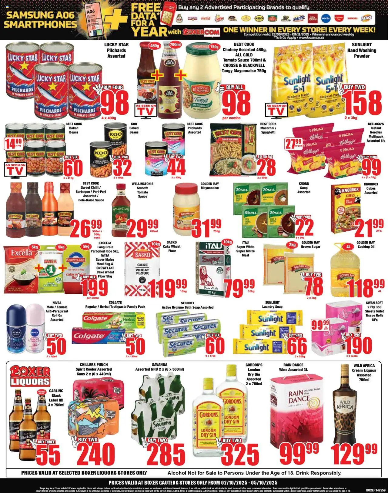 New Boxer catalogue – valid from 02.10.2025 | Page: 3 | Products: Data, Chutney, Cooler, Cream