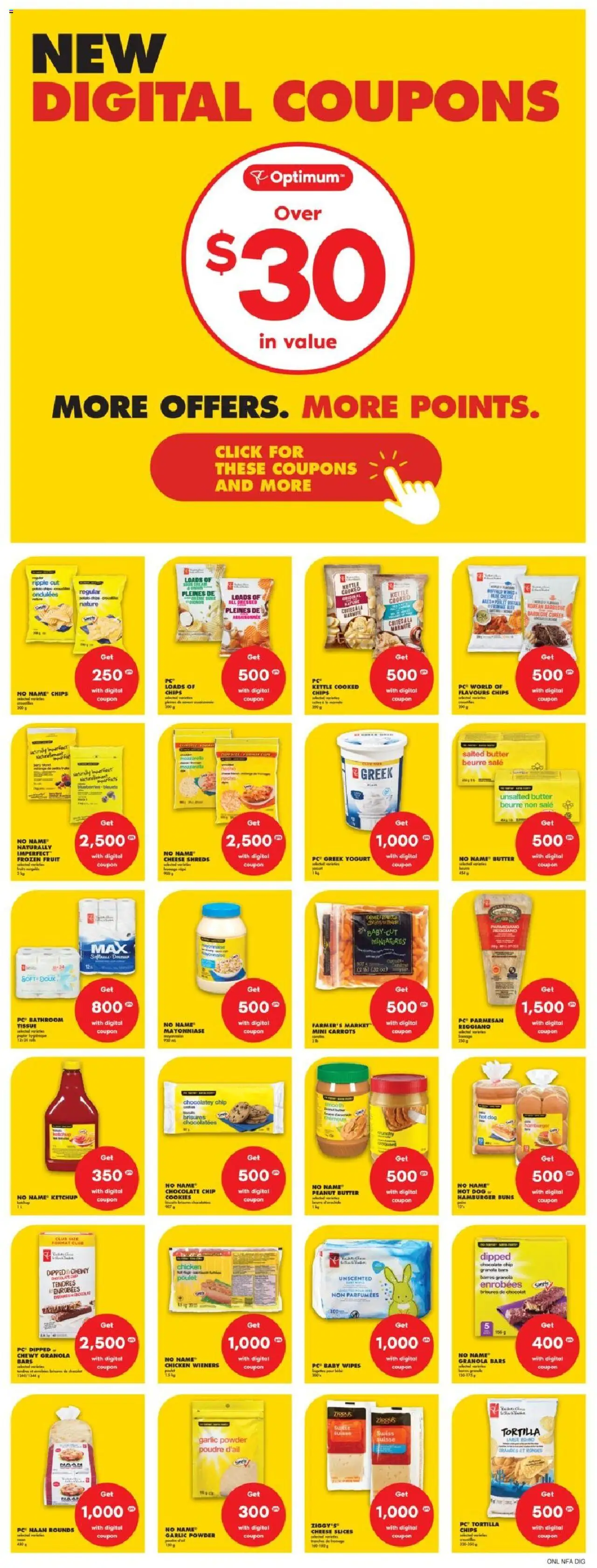 No Frills flyer valid from 02.10.2025 | Page: 11 | Products: Chips, Cookies, Powder, Bread