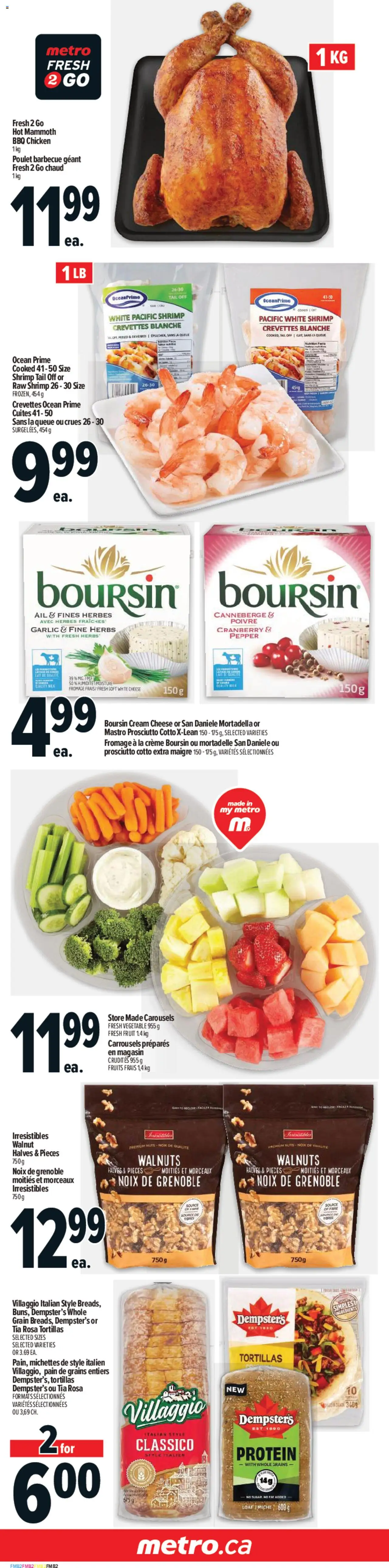 Metro flyer valid from 02.10.2025 | Page: 3 | Products: Nuts, Milk, Cheese, Chicken