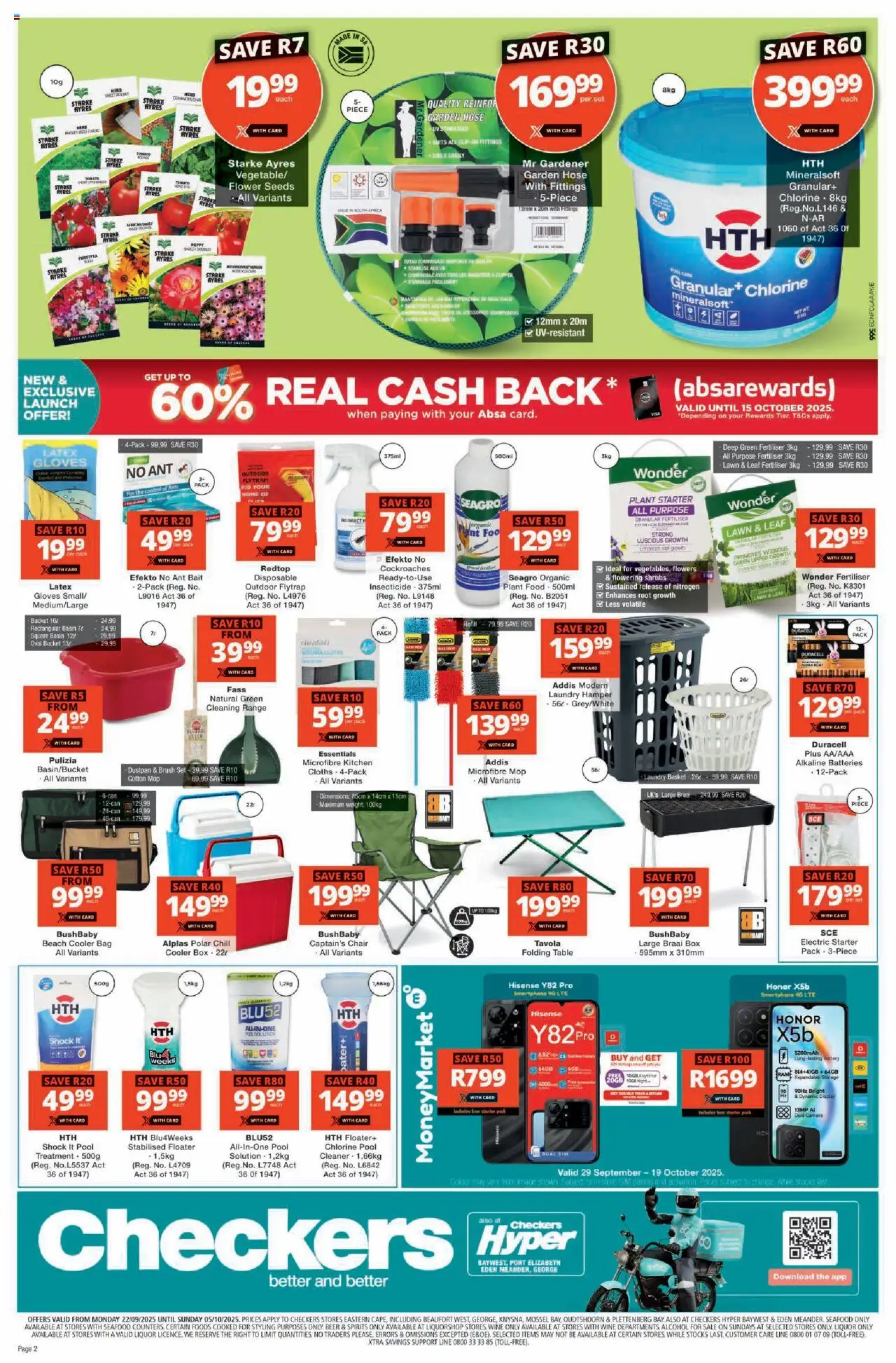 New Checkers catalogue – valid from 22.09.2025 | Page: 18 | Products: Sim, Mop, Basin, Seafood