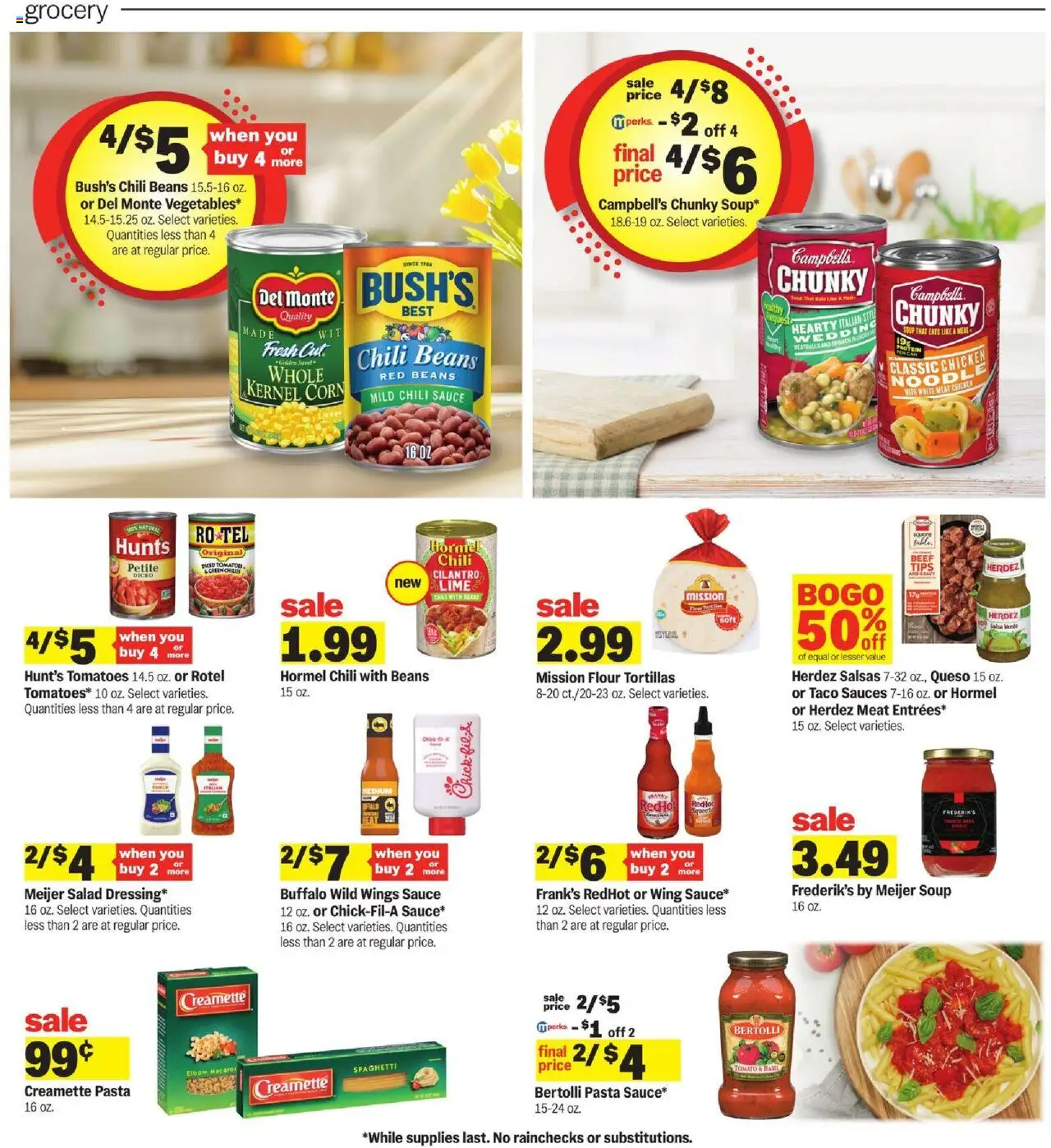 Meijer Weekly Ad - MI - valid from 01.10.2025 | Page: 11 | Products: Spinach, Tomatoes, Salad, Lime
