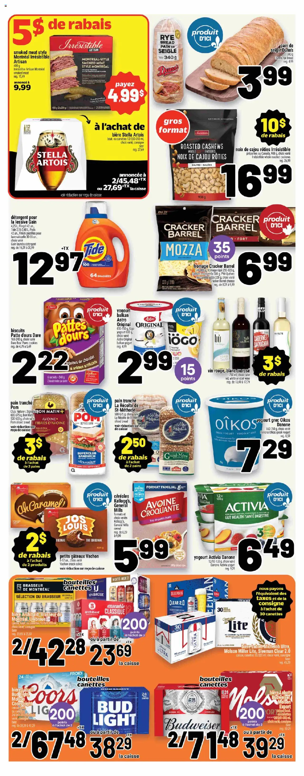 Metro flyer valid from 02.10.2025 | Page: 3 | Products: Cookies, Detergent, Cheese, Bread