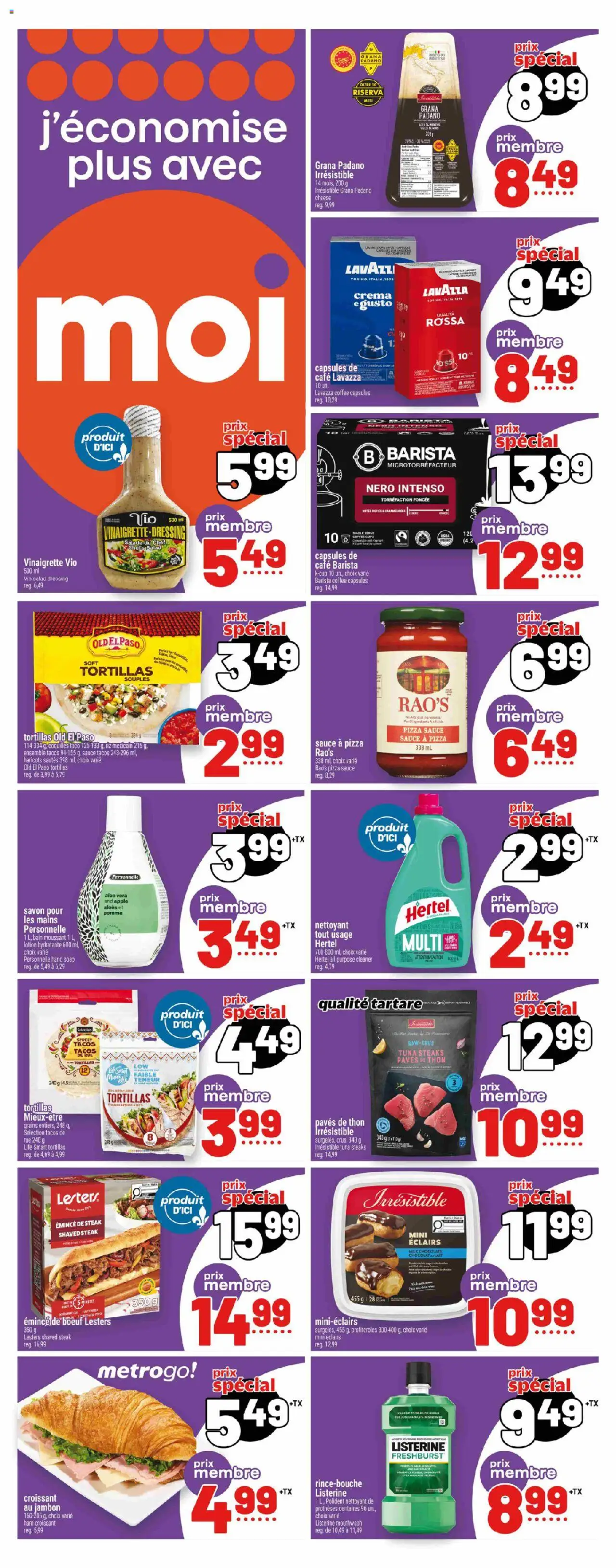 Metro flyer valid from 02.10.2025 | Page: 18 | Products: Salad, Milk, Cheese, Ham