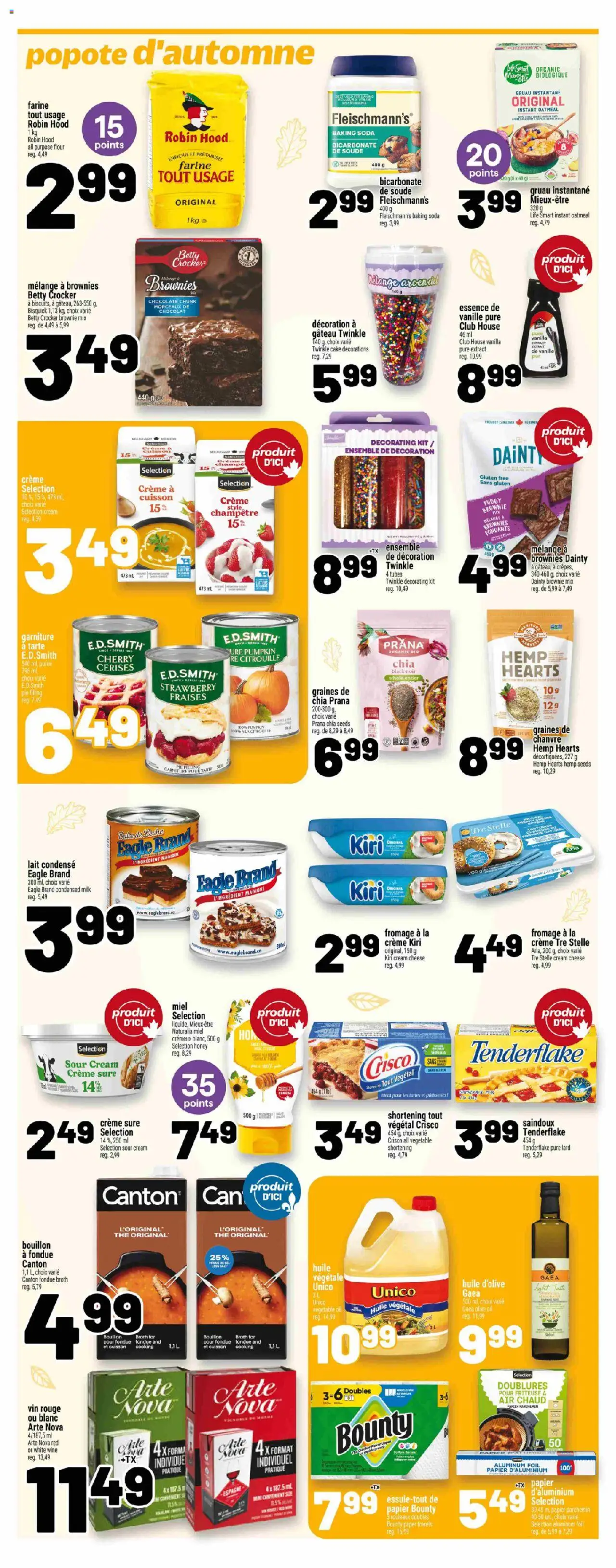 Metro flyer valid from 02.10.2025 | Page: 20 | Products: Sour cream, Chocolate, Pumpkin, Wine