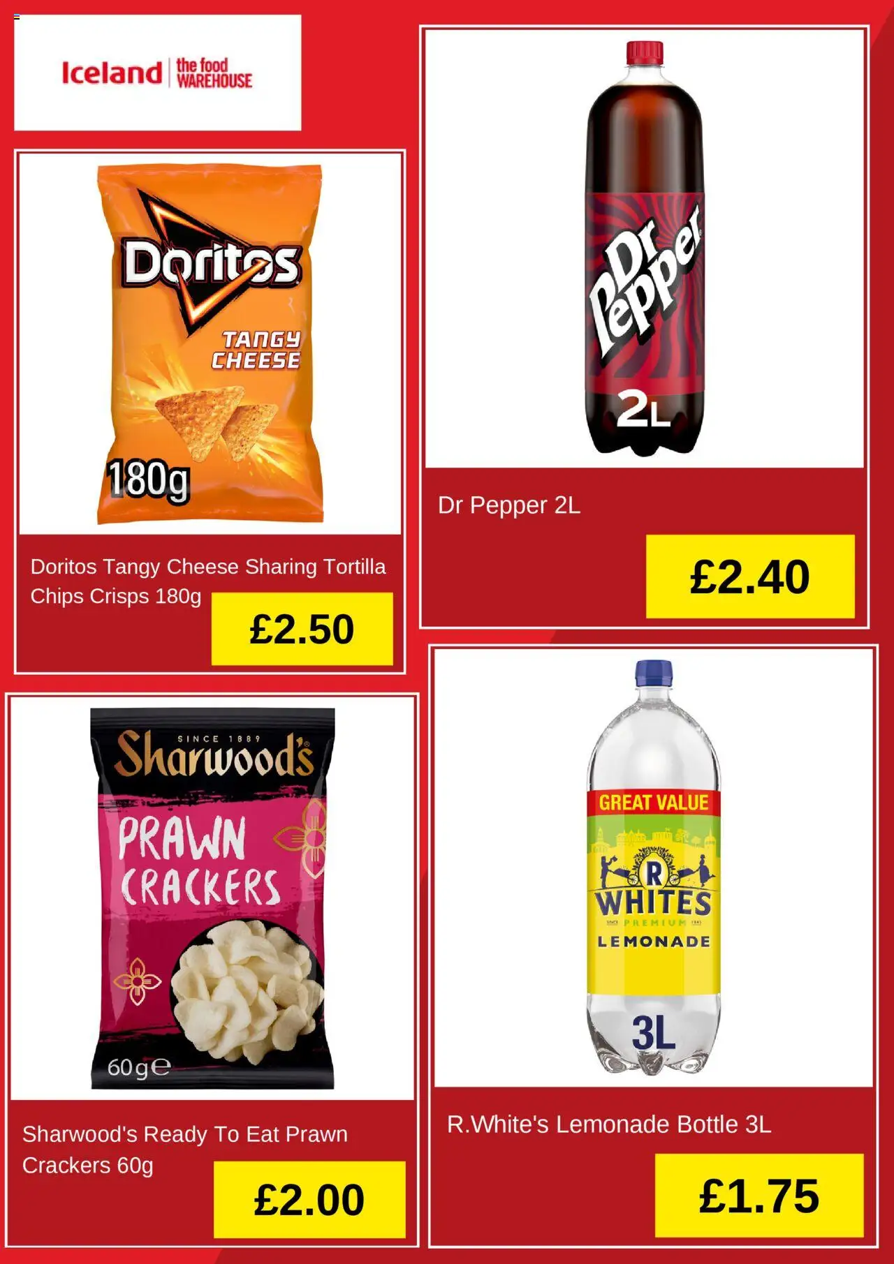 {H1} | Page: 5 | Products: Tortilla, Cheese, Chips, Crackers