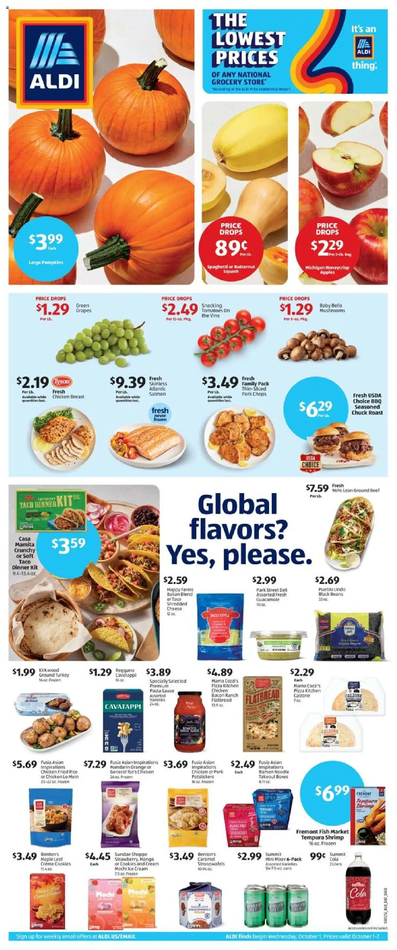 Aldi Weekly Ad - valid from 01.10.2025 | Page: 1