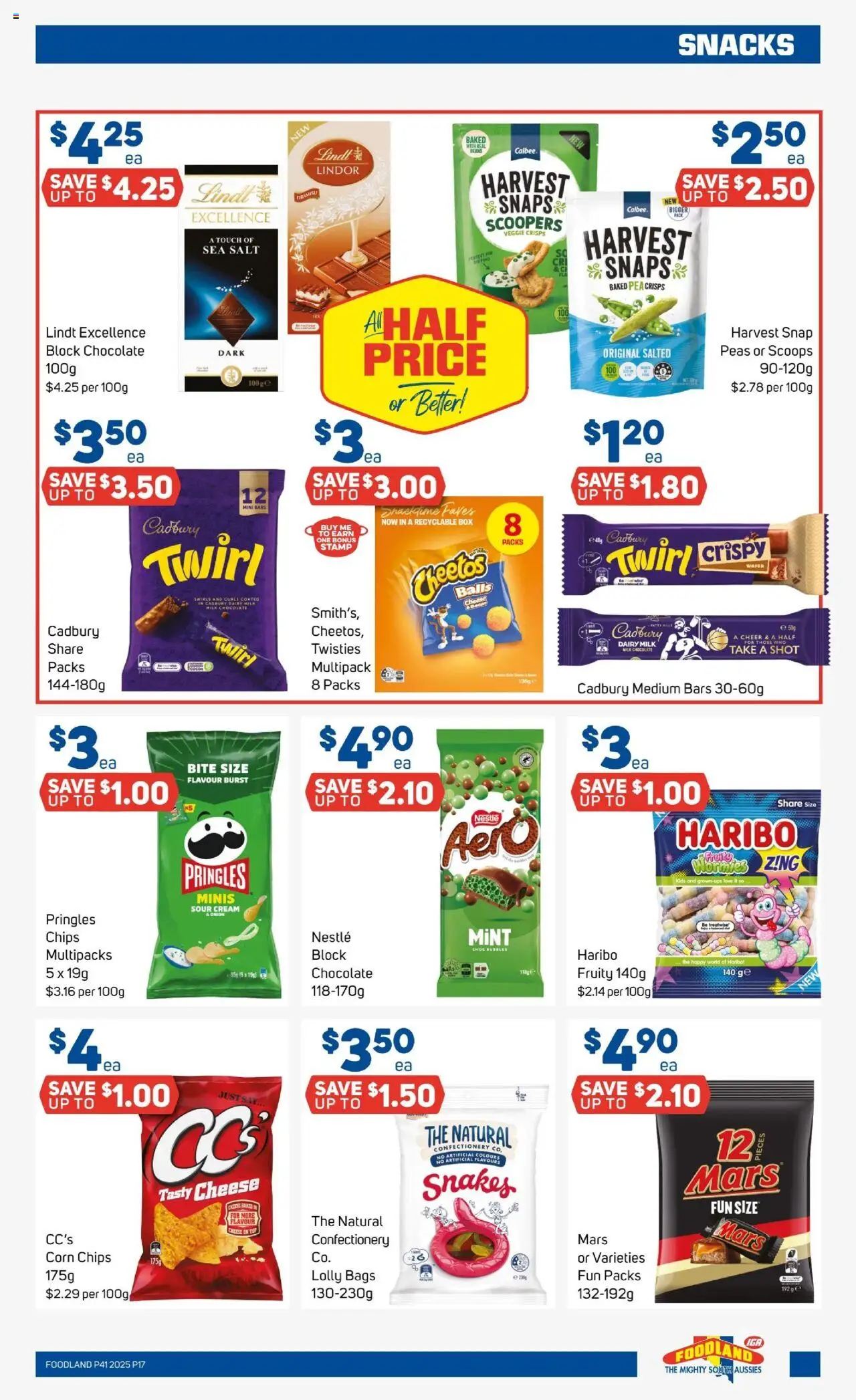 Foodland catalogue - valid from 08.10.2025 | Page: 15 | Products: Cocoa, Dairy, Chips, Salt