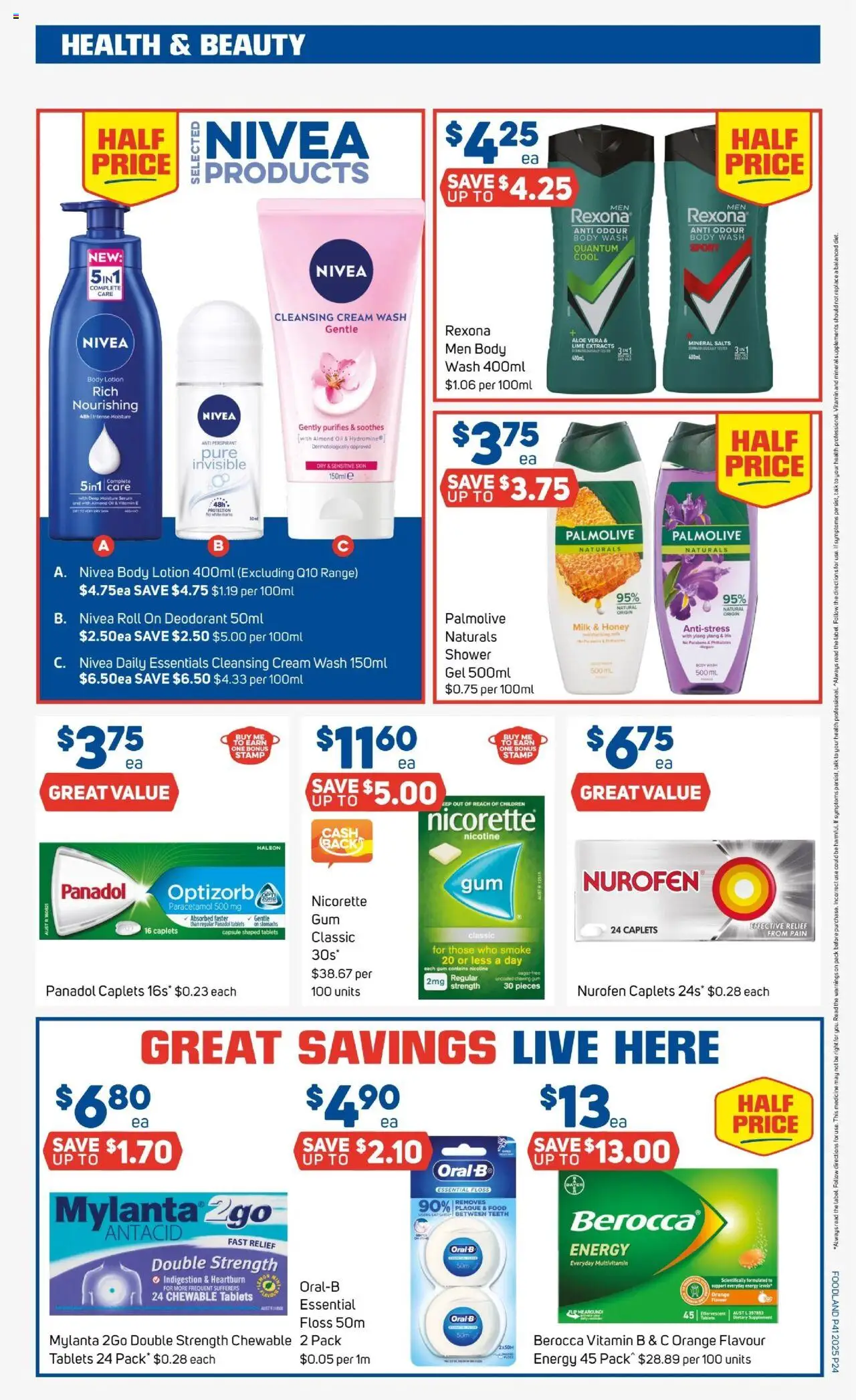 Foodland catalogue - valid from 08.10.2025 | Page: 22 | Products: Shower, Lotion, Lime, Tablets