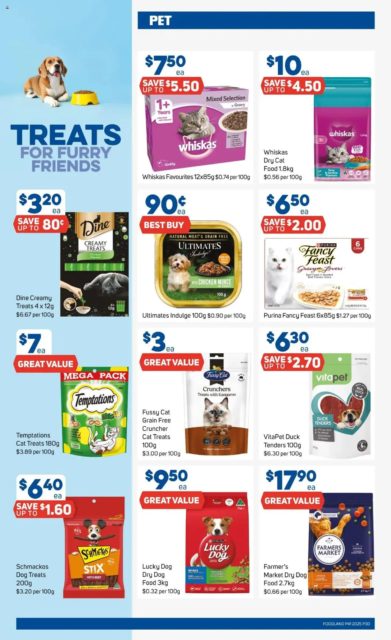 Foodland catalogue - valid from 08.10.2025 | Page: 28 | Products: Fish, Beef, Pasta, Vegetables