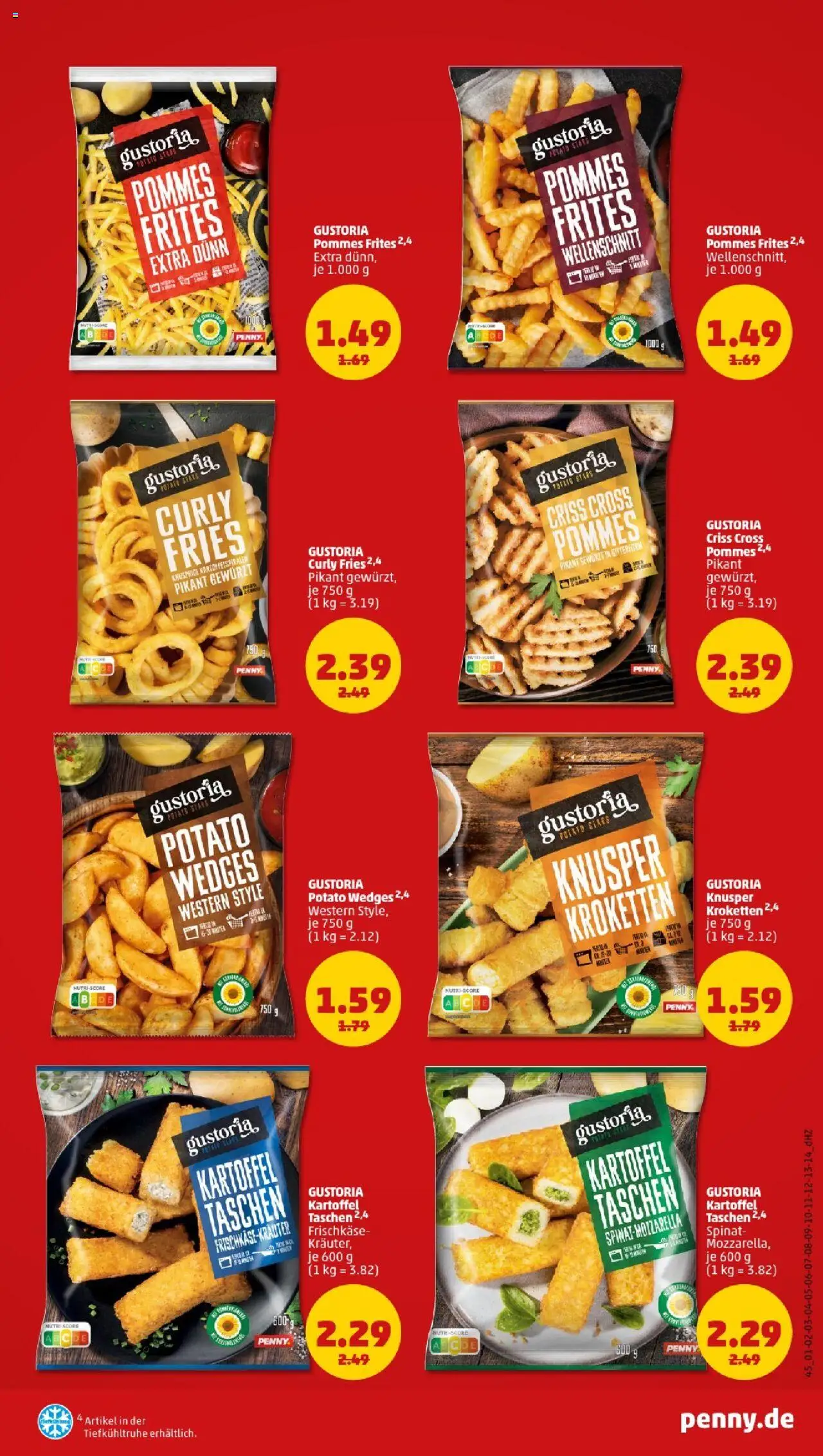 Penny - Nordrhein - Westfalen – gültig ab 29.09.2025 | Seite: 3 | Produkte: Pommes, Pommes frites, Frischkase