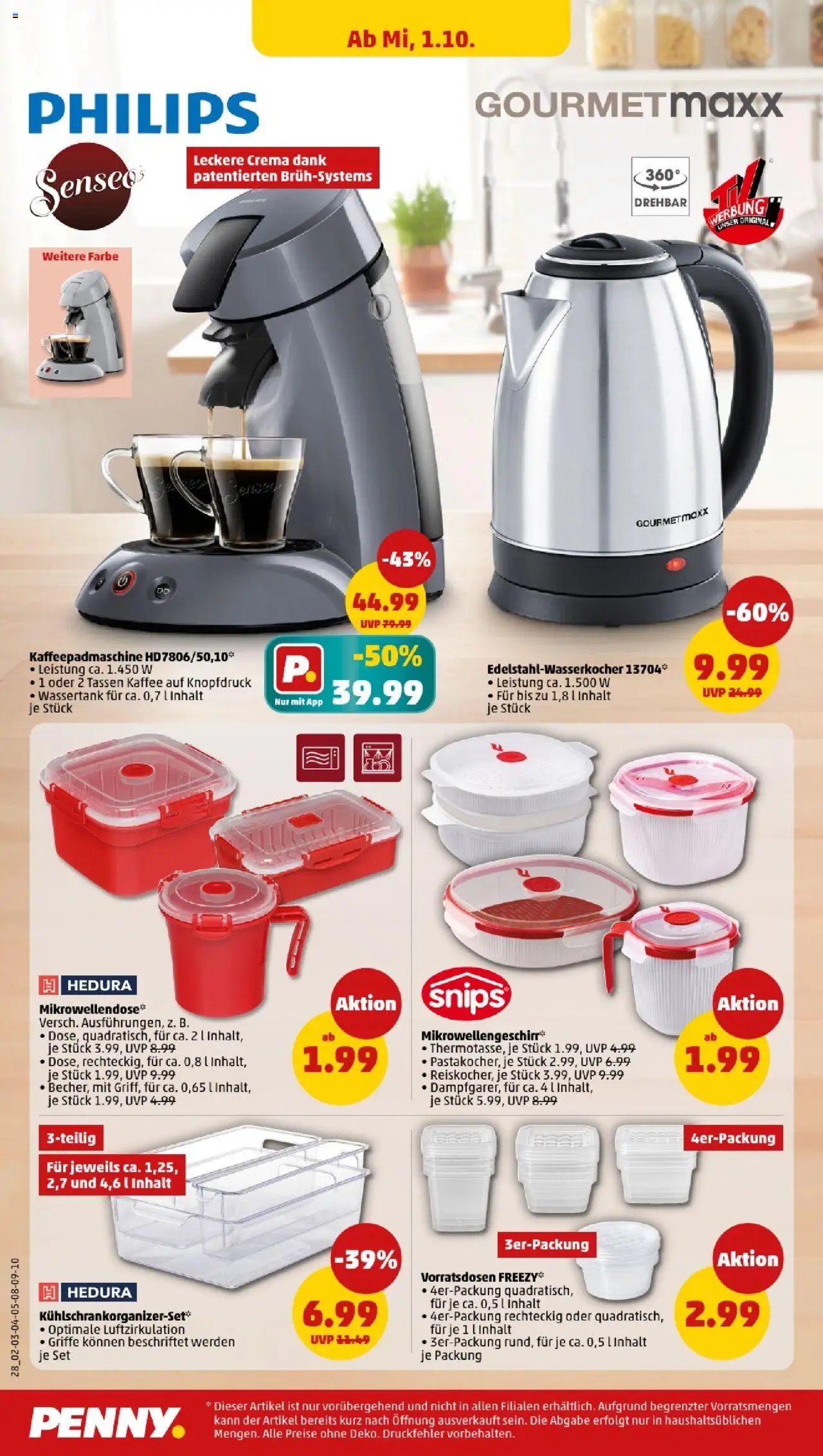 Penny - Nordrhein - Westfalen – gültig ab 29.09.2025 | Seite: 26 | Produkte: Philips, Kaffee